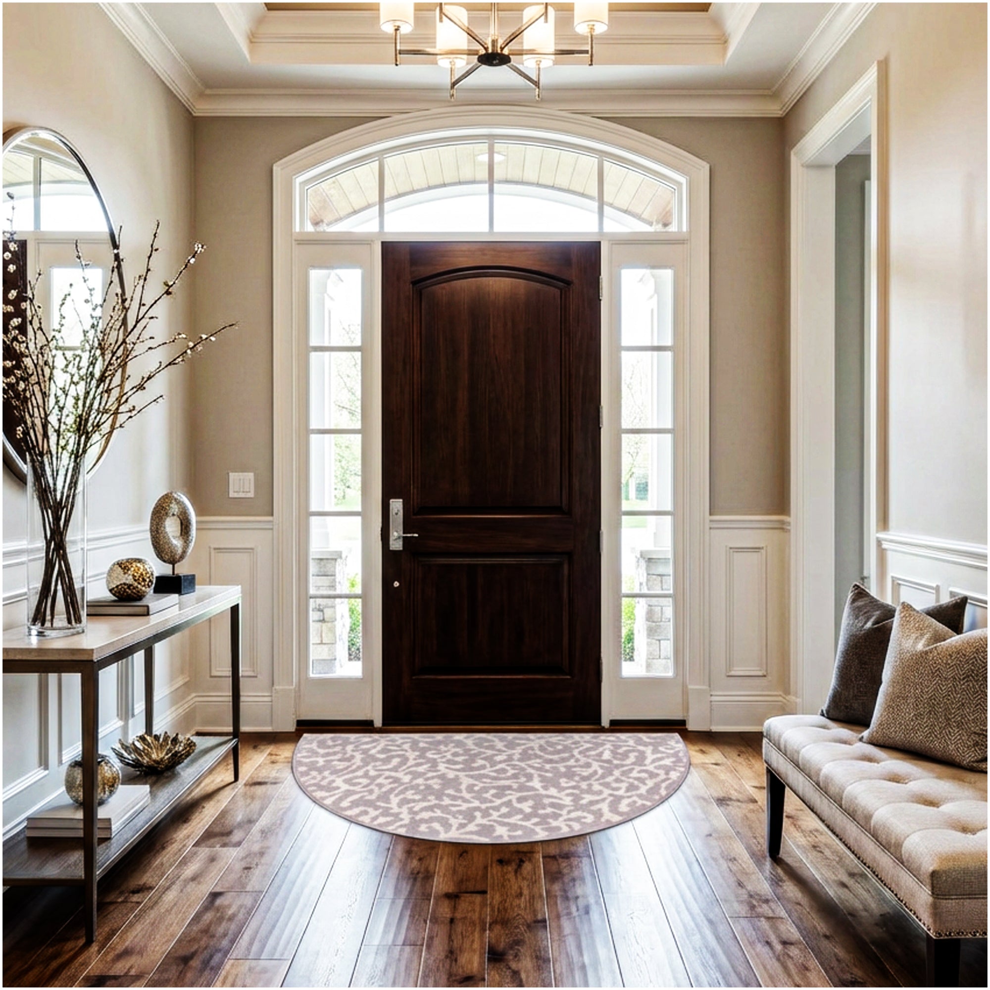 Milliken Coral Springs Indoor Area Rug | Standard Sizes & Color Options