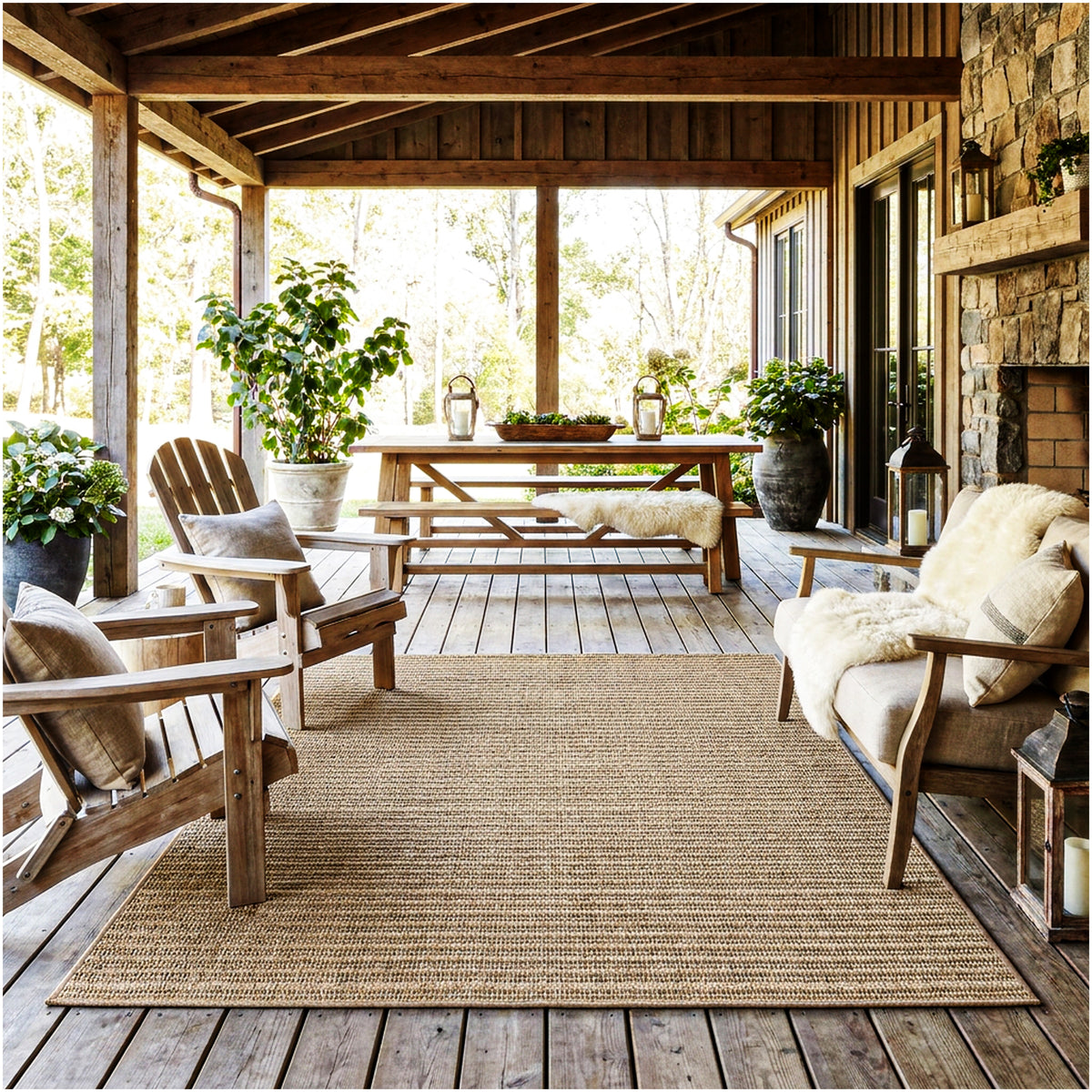 Antigua Indoor & Outdoor Area Rug – Custom Cut Carpet