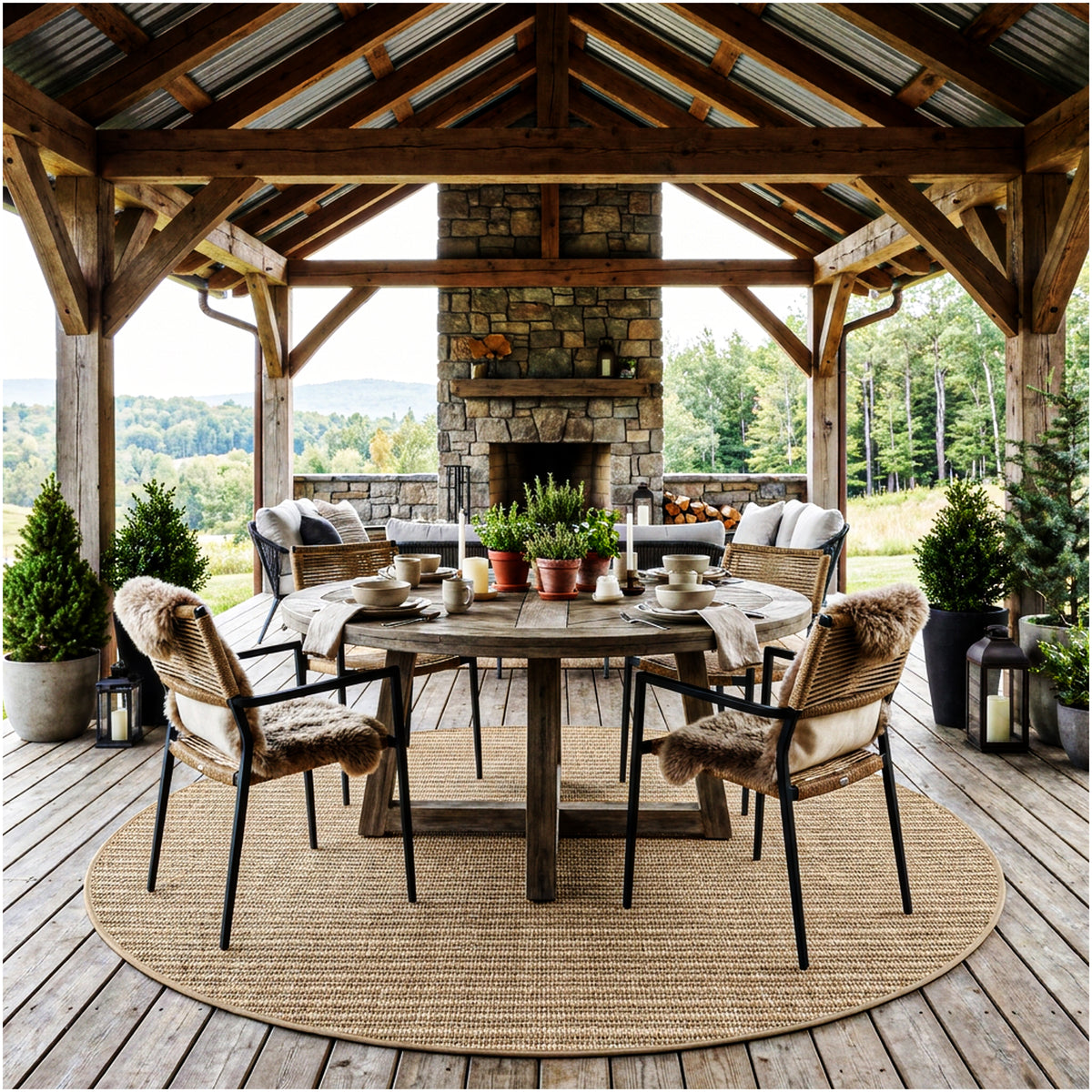 Antigua Indoor & Outdoor Area Rug – Custom Cut Carpet