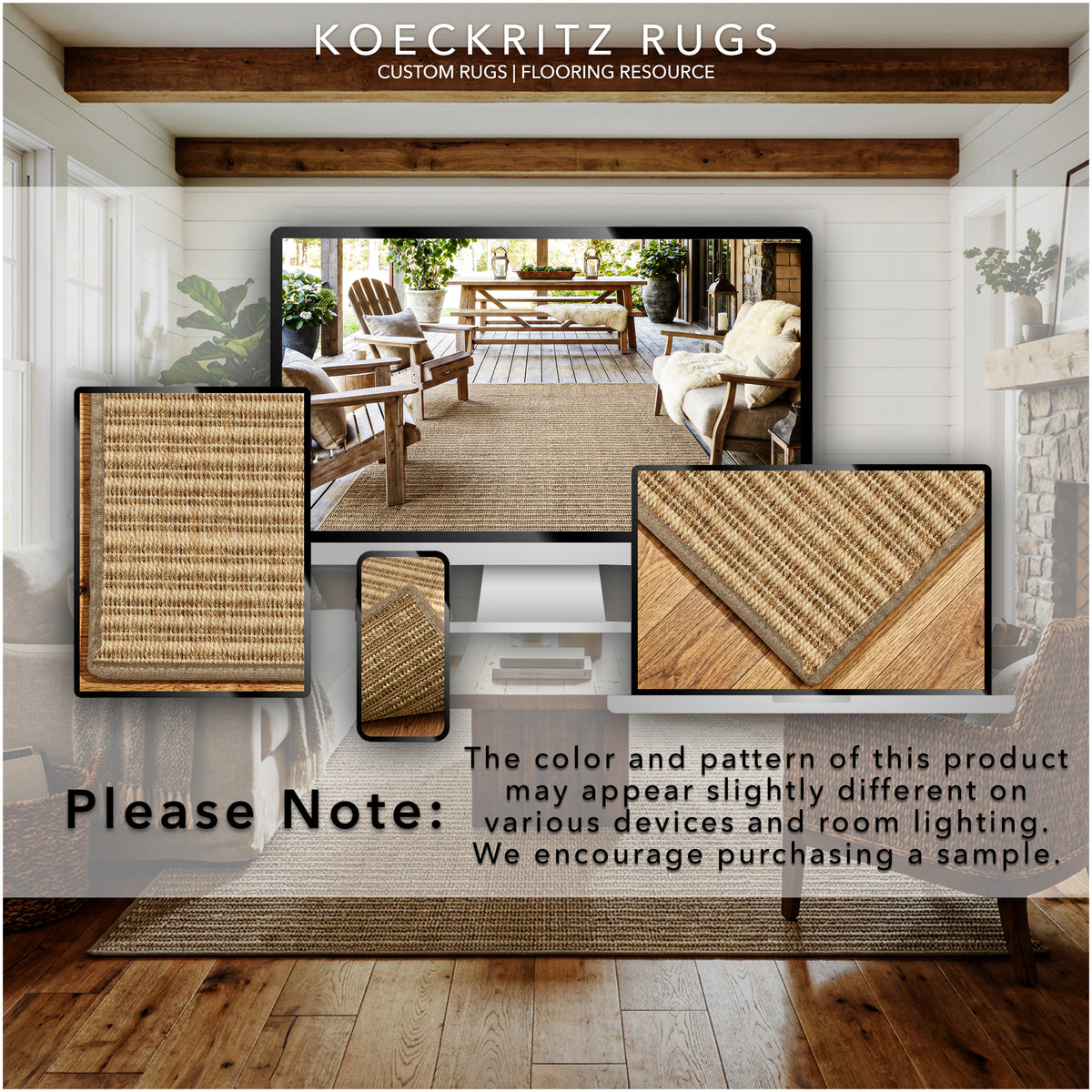 Antigua Indoor & Outdoor Area Rug – Custom Cut Carpet