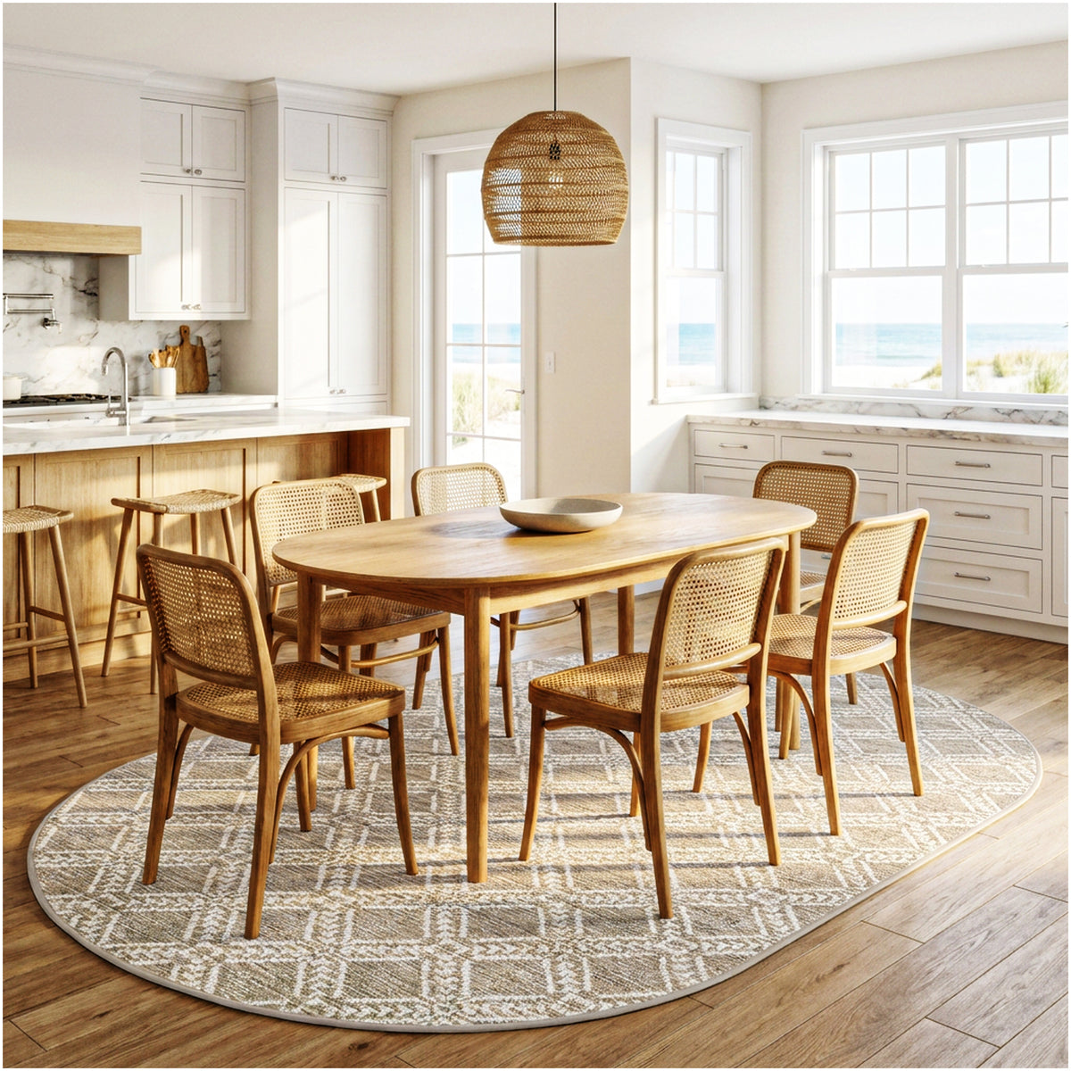 Belmar Custom Size Indoor & Outdoor Area Rug