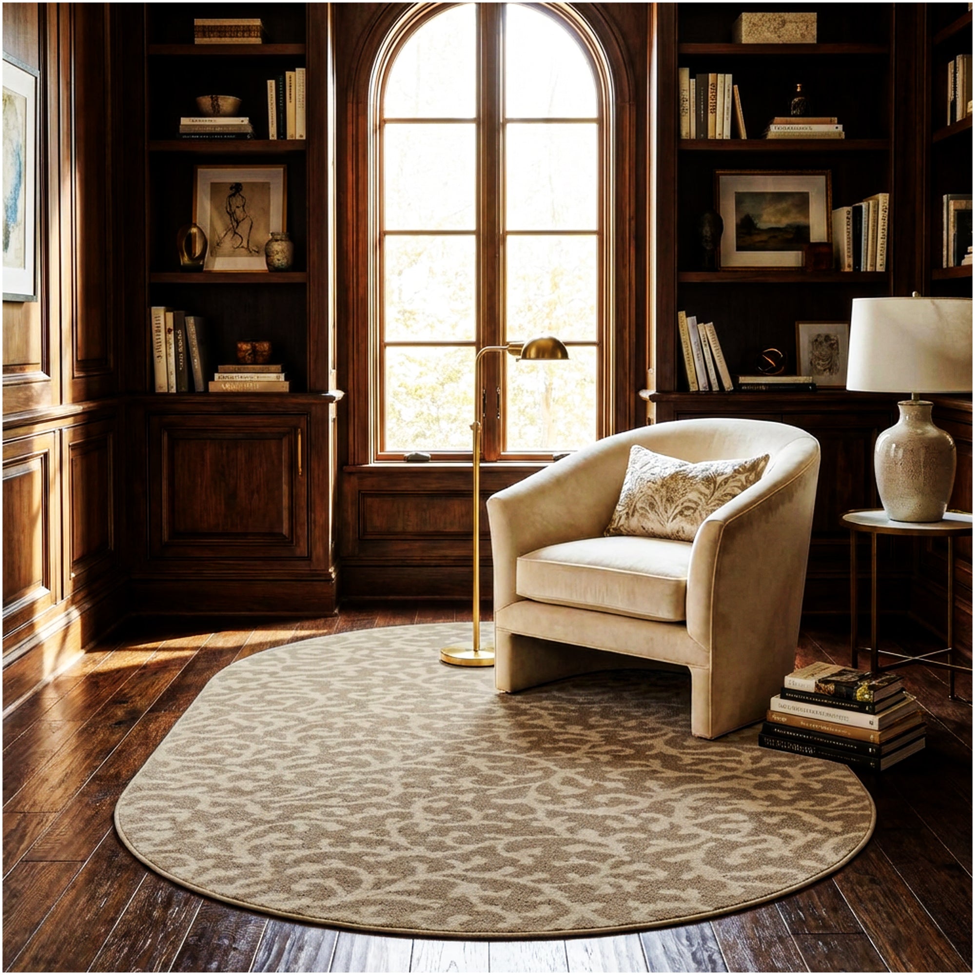Milliken Coral Springs Indoor Area Rug | Standard Sizes & Color Options