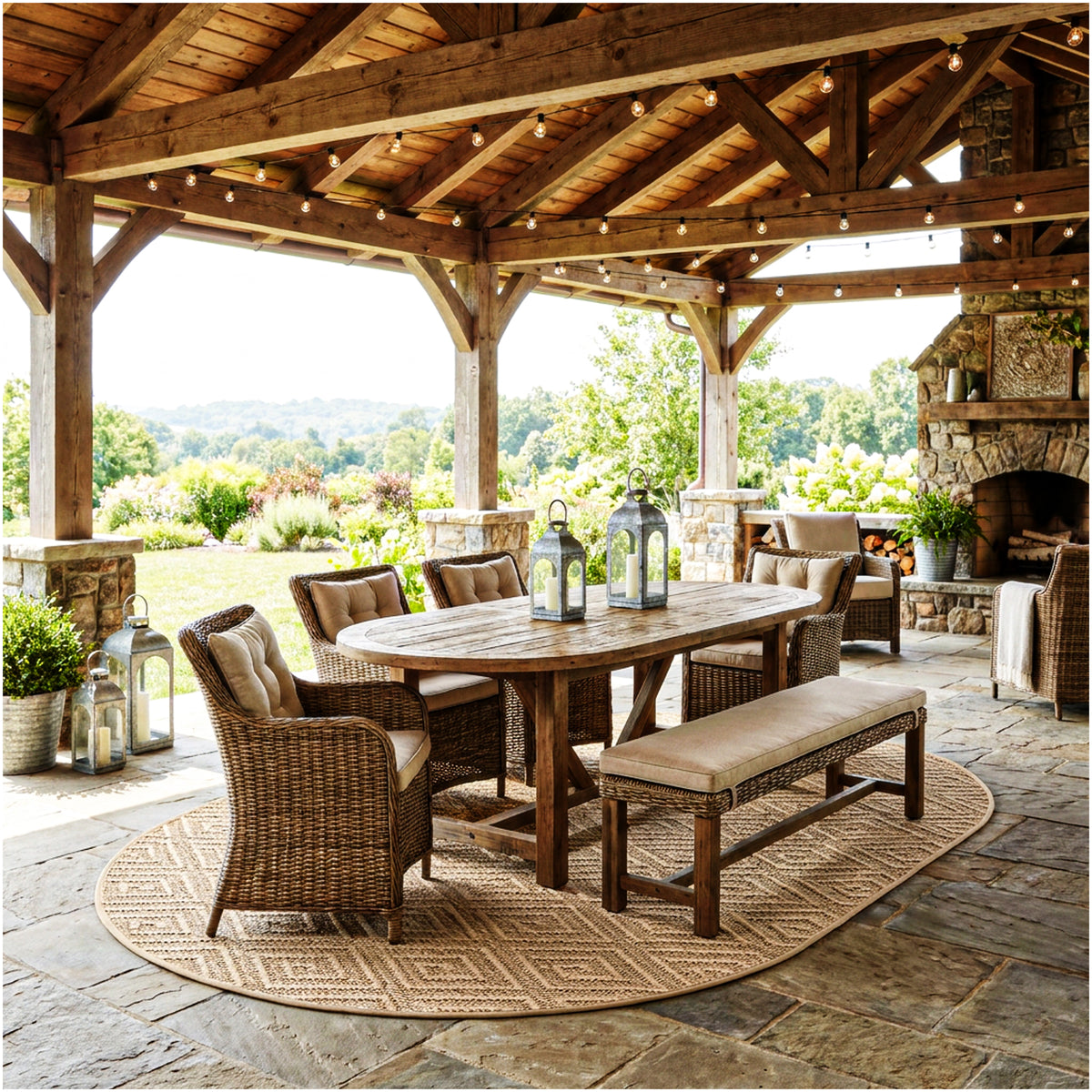 Curacao Custom Cut Indoor & Outdoor Area Rug – Custom Sizes
