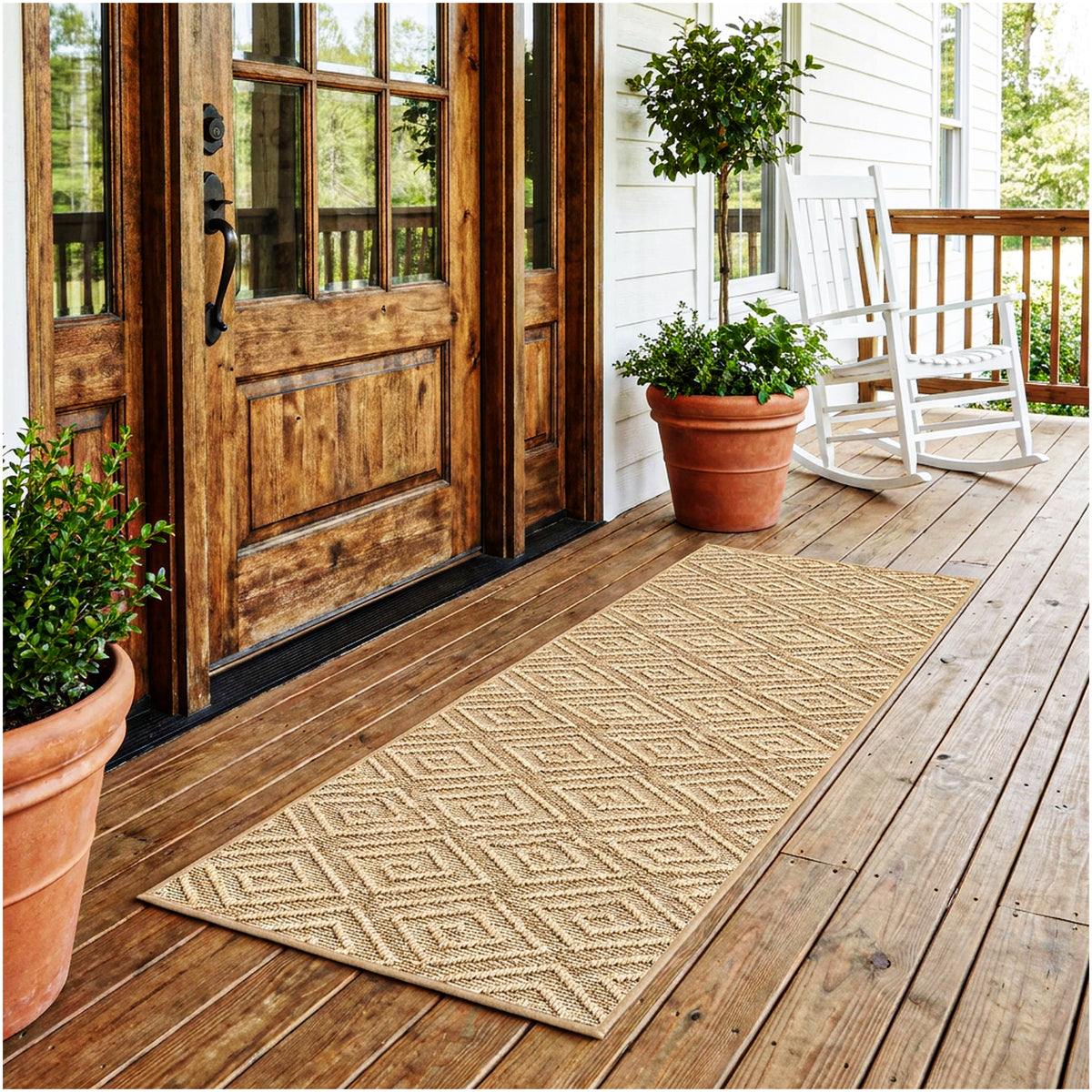 Curacao Custom Cut Indoor & Outdoor Area Rug – Custom Sizes