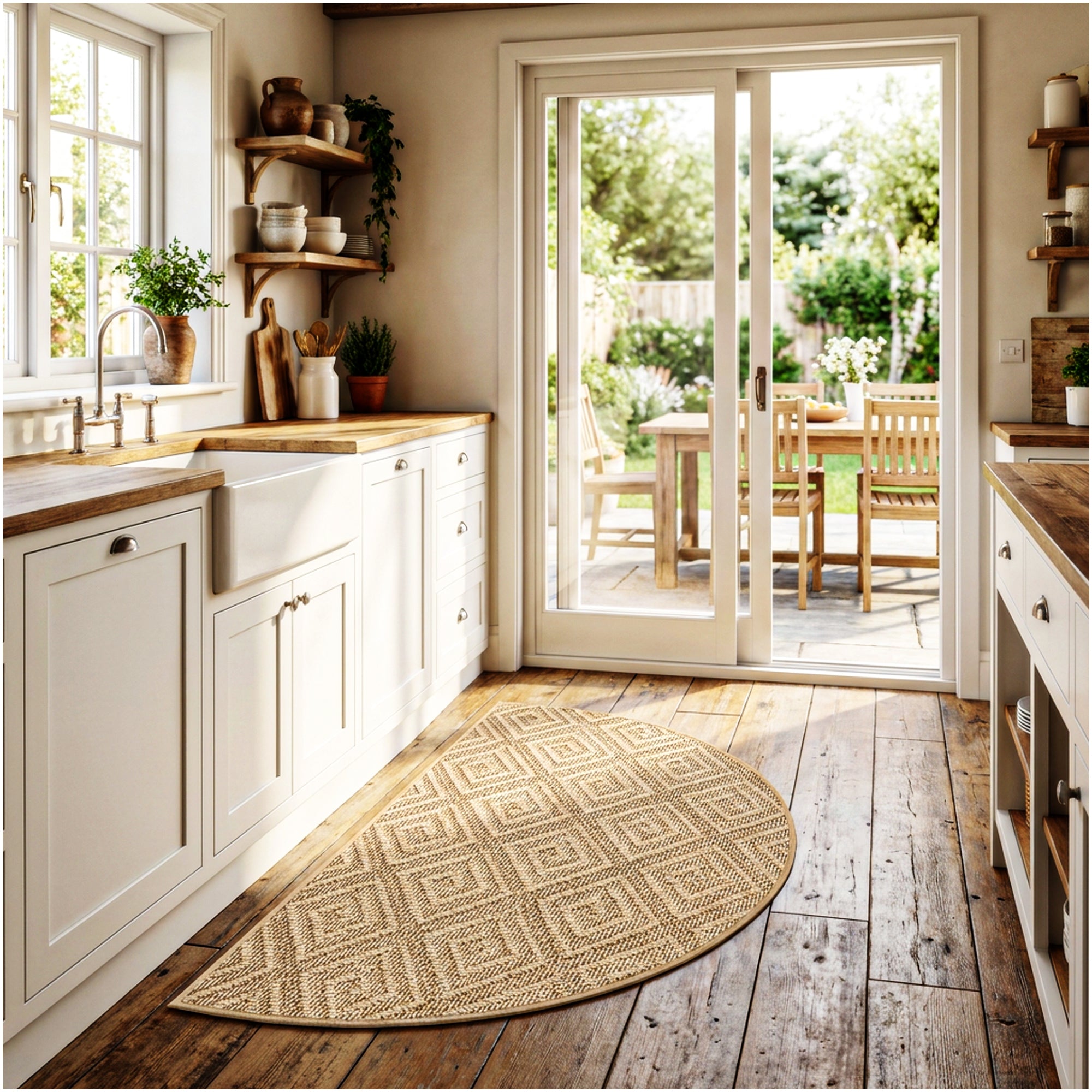 Curacao Custom Cut Indoor & Outdoor Area Rug – Custom Sizes