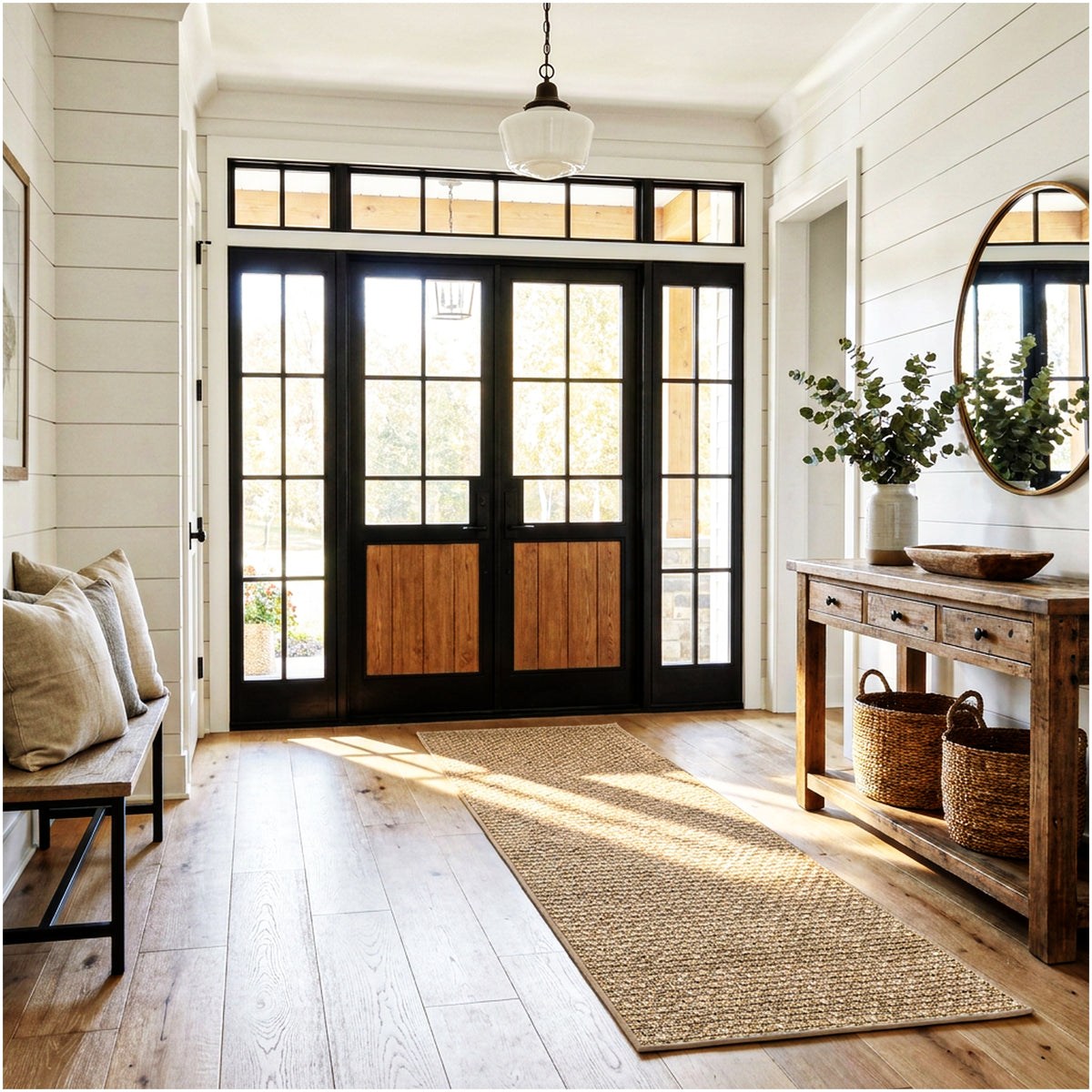 Dominica Indoor Outdoor Area Rug – Custom Size Patio Rug