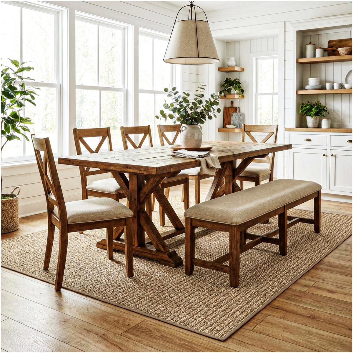 Dominica Indoor Outdoor Area Rug – Custom Size Patio Rug
