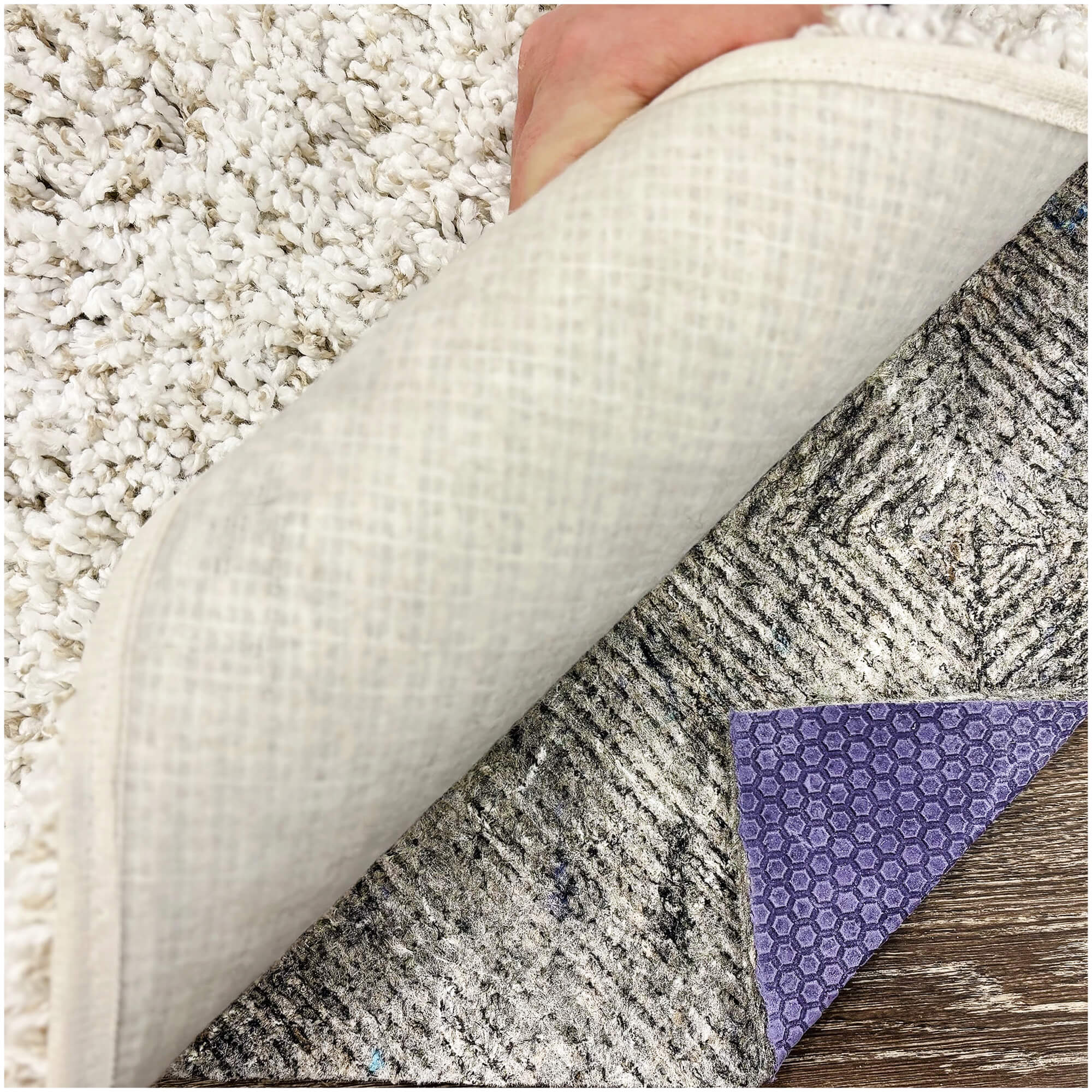 Durahold Non-Slip Rug Pad 2’ x 8’ – 1/4″ Thick