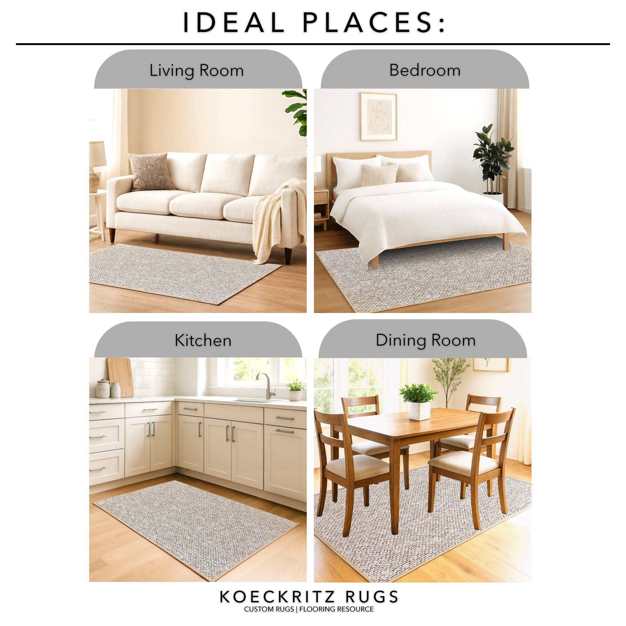 Starlight Level Berber Loop Indoor Area Rug Carpet Collection