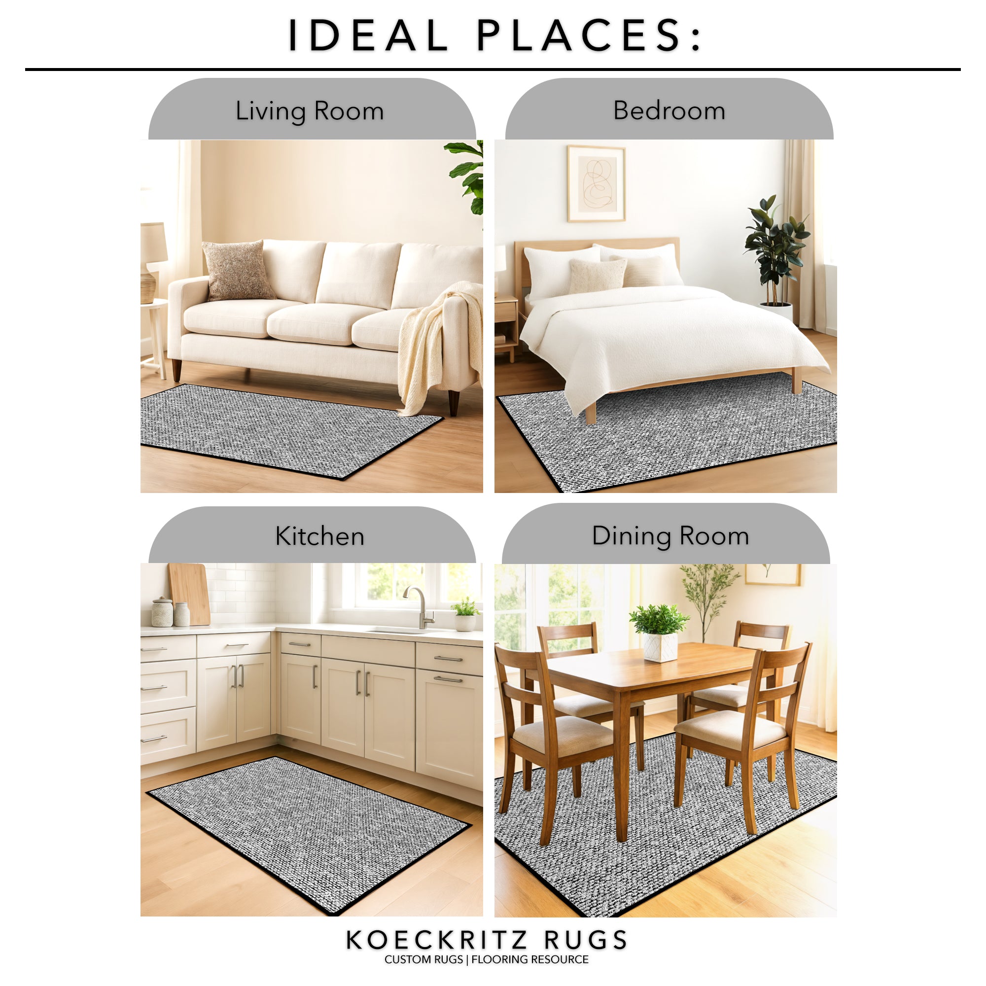 Starlight Level Berber Loop Indoor Area Rug Carpet Collection