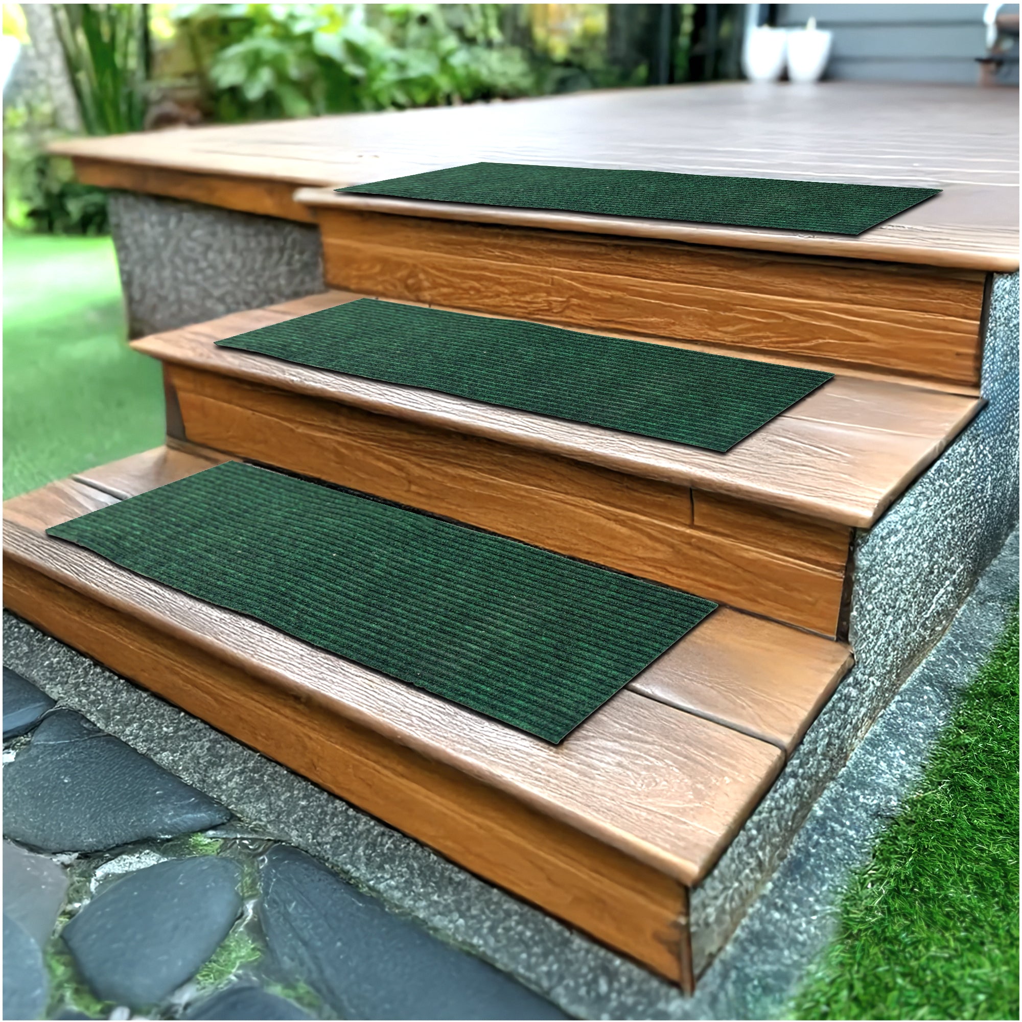 Inspiration Heavy-Duty Stair Treads | 8" x 24" & 9" x 27" Sizes