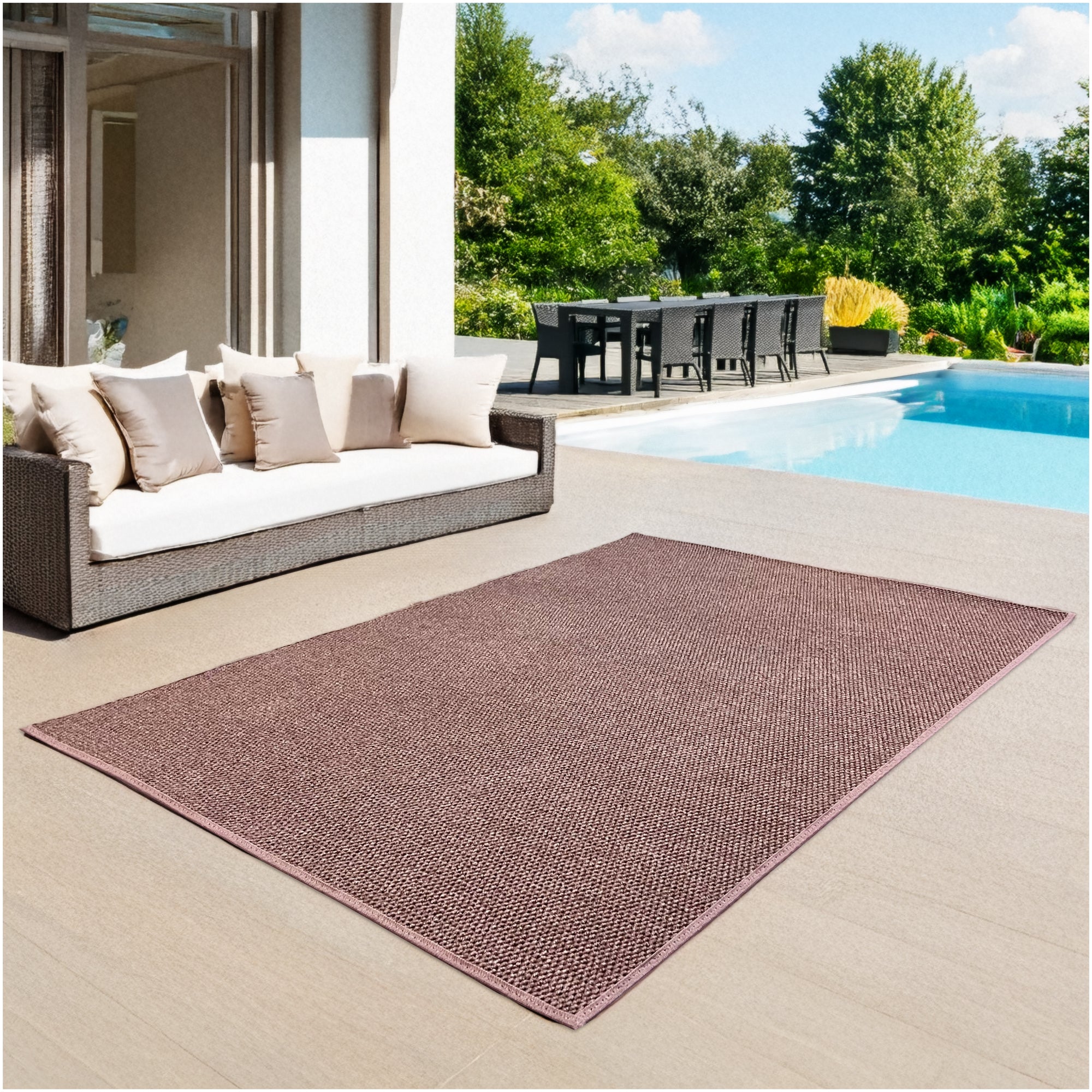 Hatteras Indoor–Outdoor Custom Area Rug