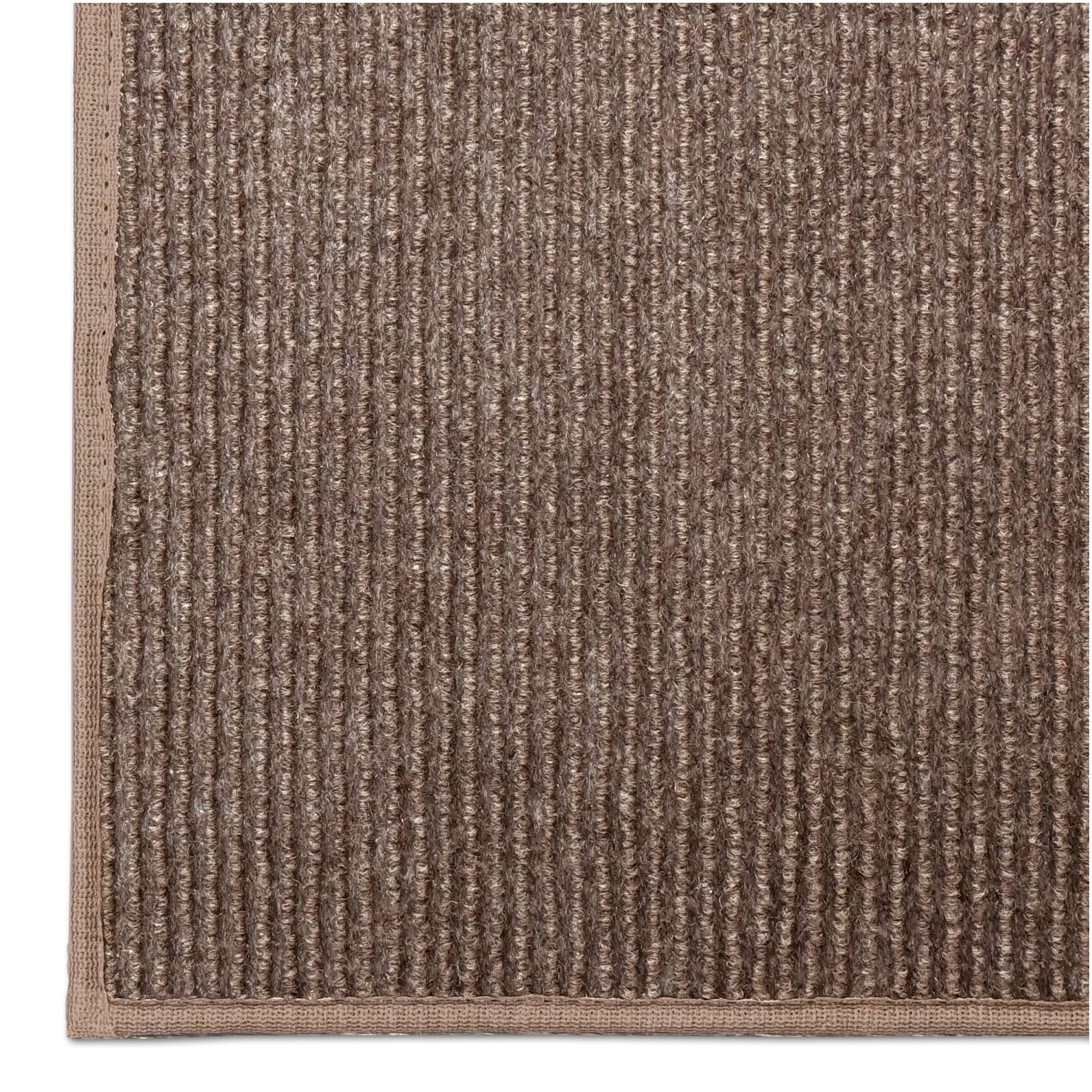 Wassaw Ribbed Indoor/Outdoor Area Rug – Lightweight PET Fiber, 6 Colors