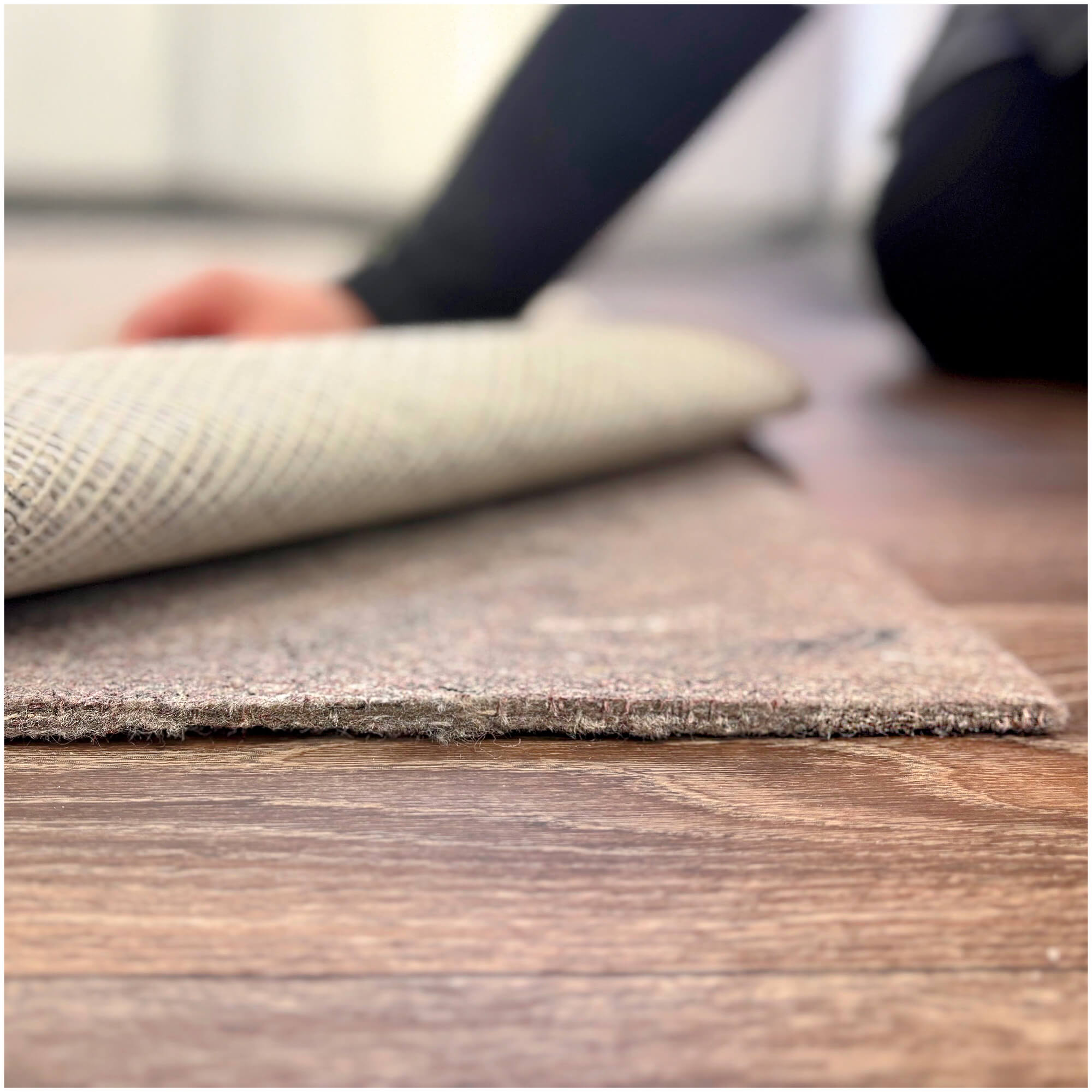 1/4″ Thick Felt Area Rug Pad – 20 oz Recycled Felt, Custom Sizes