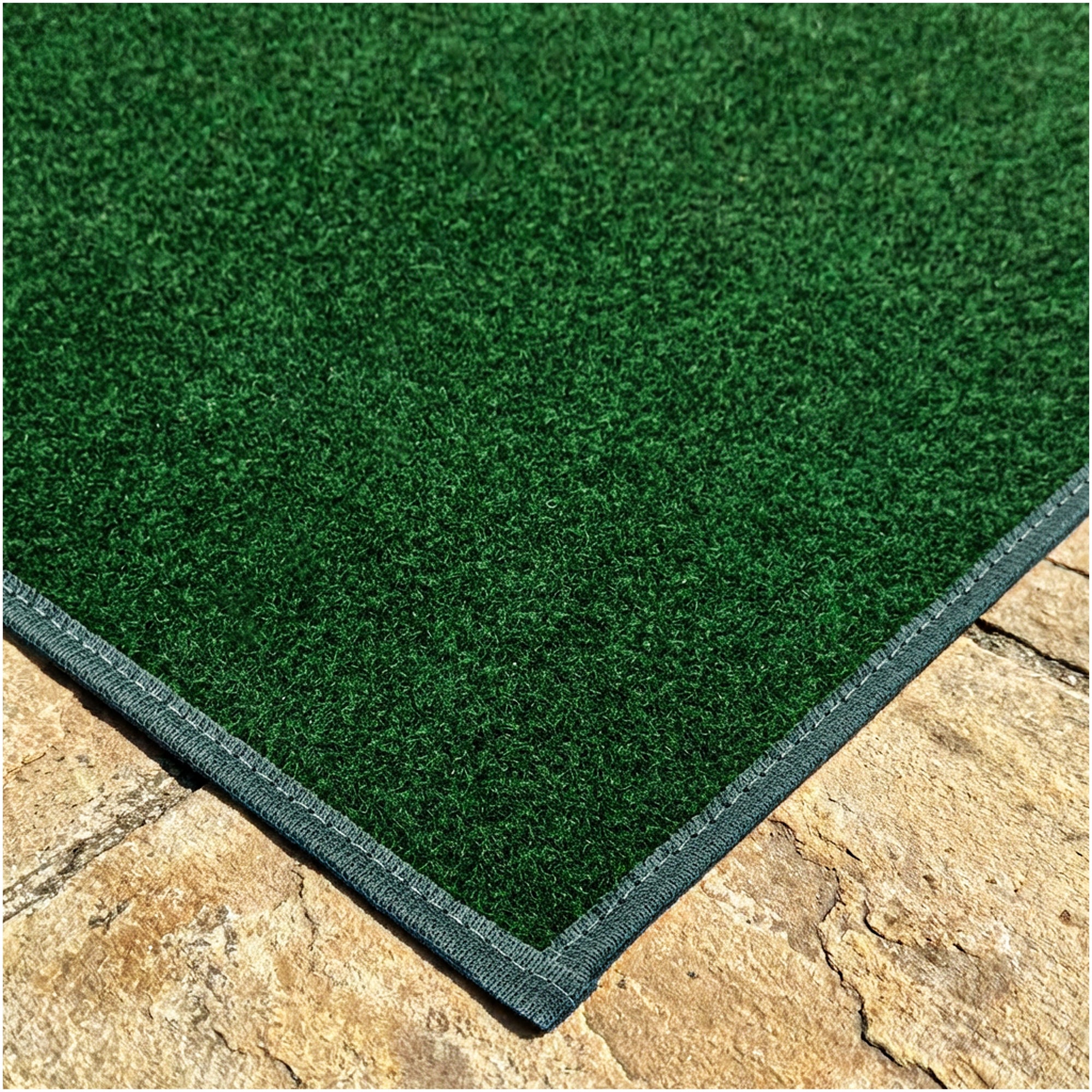 Grizzly Turf Indoor/Outdoor Area Rug – Durable, Weatherproof, Custom Cut - Sample