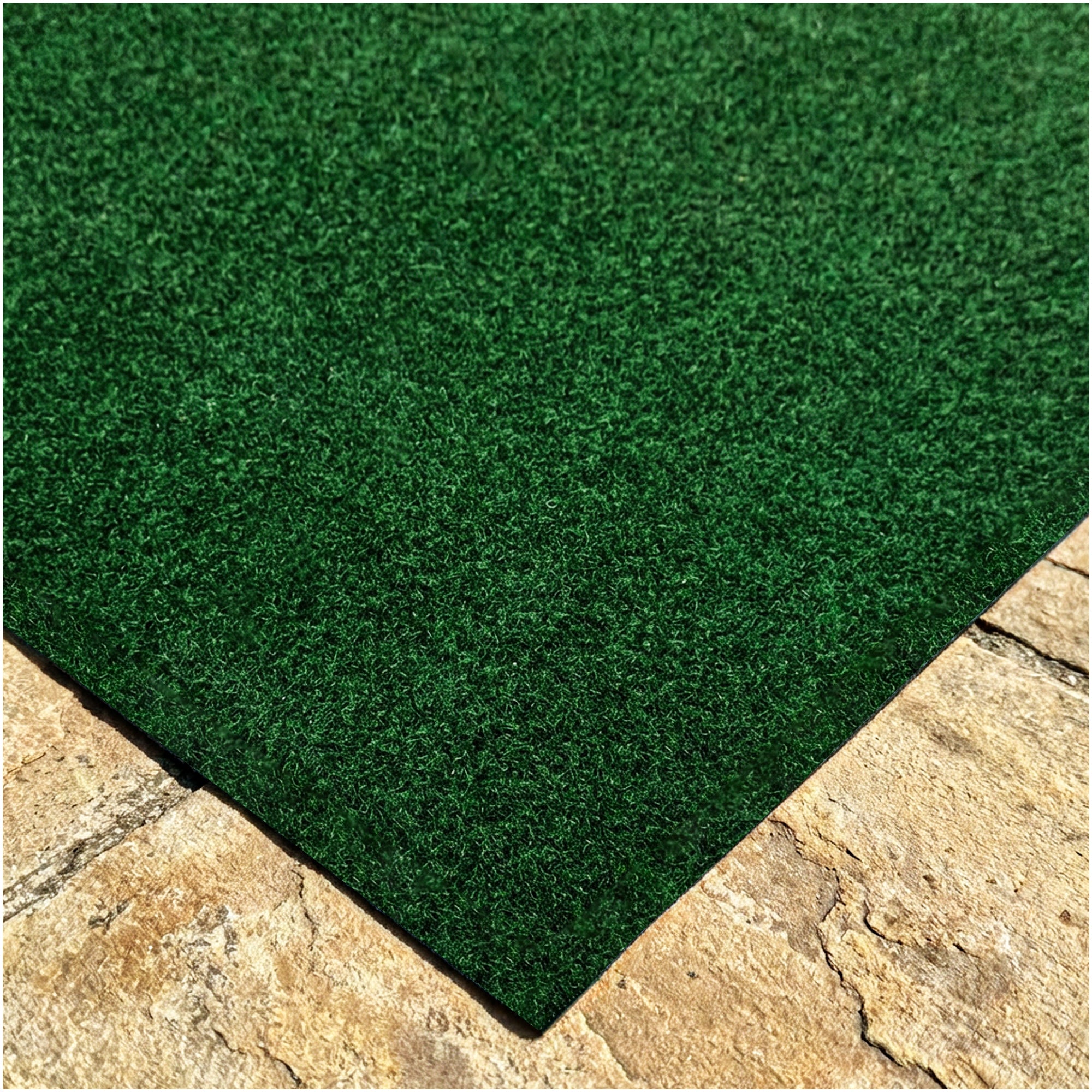 Grizzly Turf Indoor/Outdoor Area Rug – Durable, Weatherproof, Custom Cut - Sample