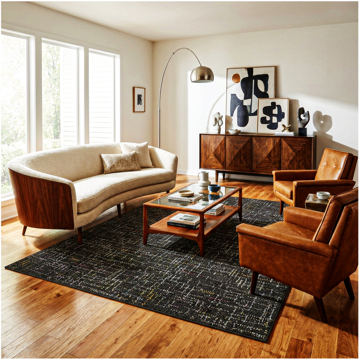 Jubilee Pattern Luxury Area Rug – Festival Collection by Kane Carpet