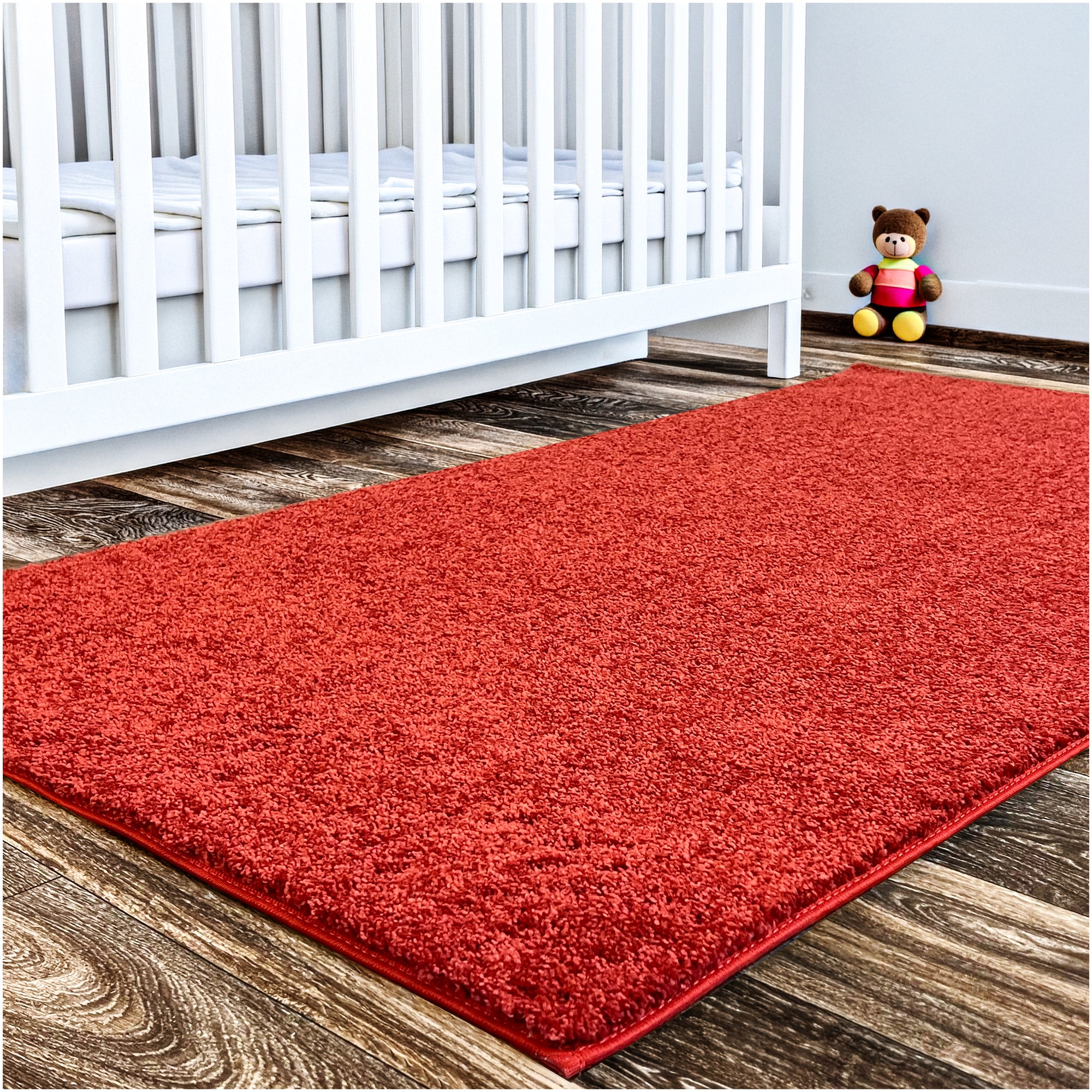 Kid Crossing Soft Area Rug – Colorful Collection, Custom Sizes Available
