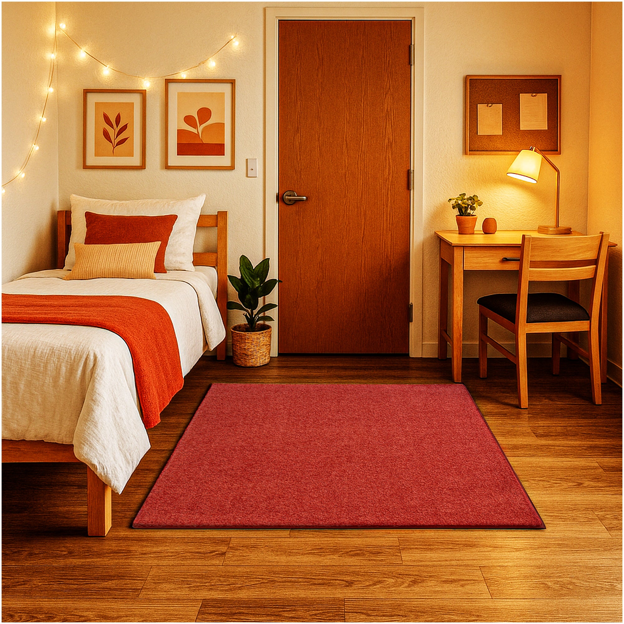 Kid Crossing Soft Area Rug – Colorful Collection, Custom Sizes Available