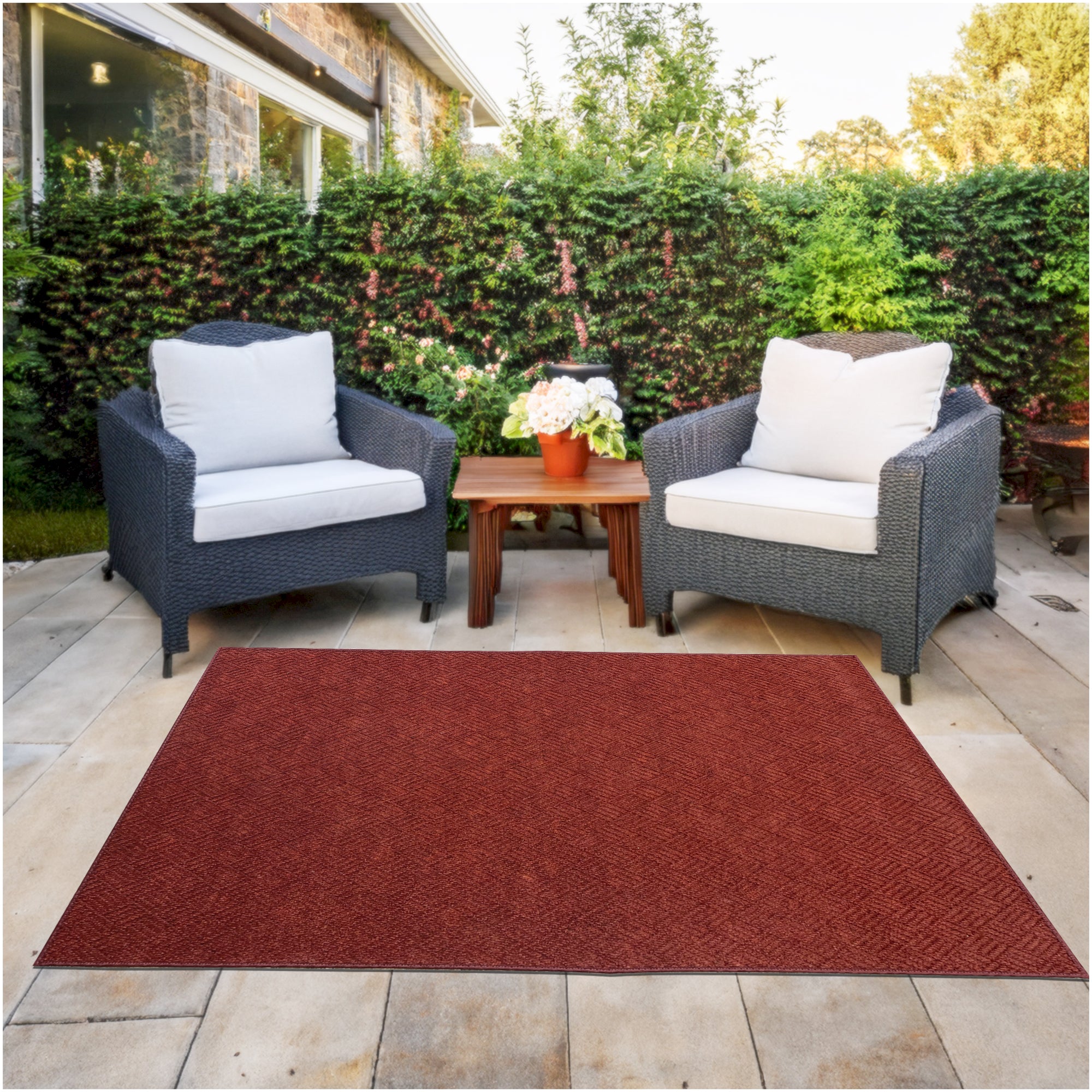 Dreamweaver Indoor/Outdoor Area Rug | Custom Size & Shape, 1/4" Thick
