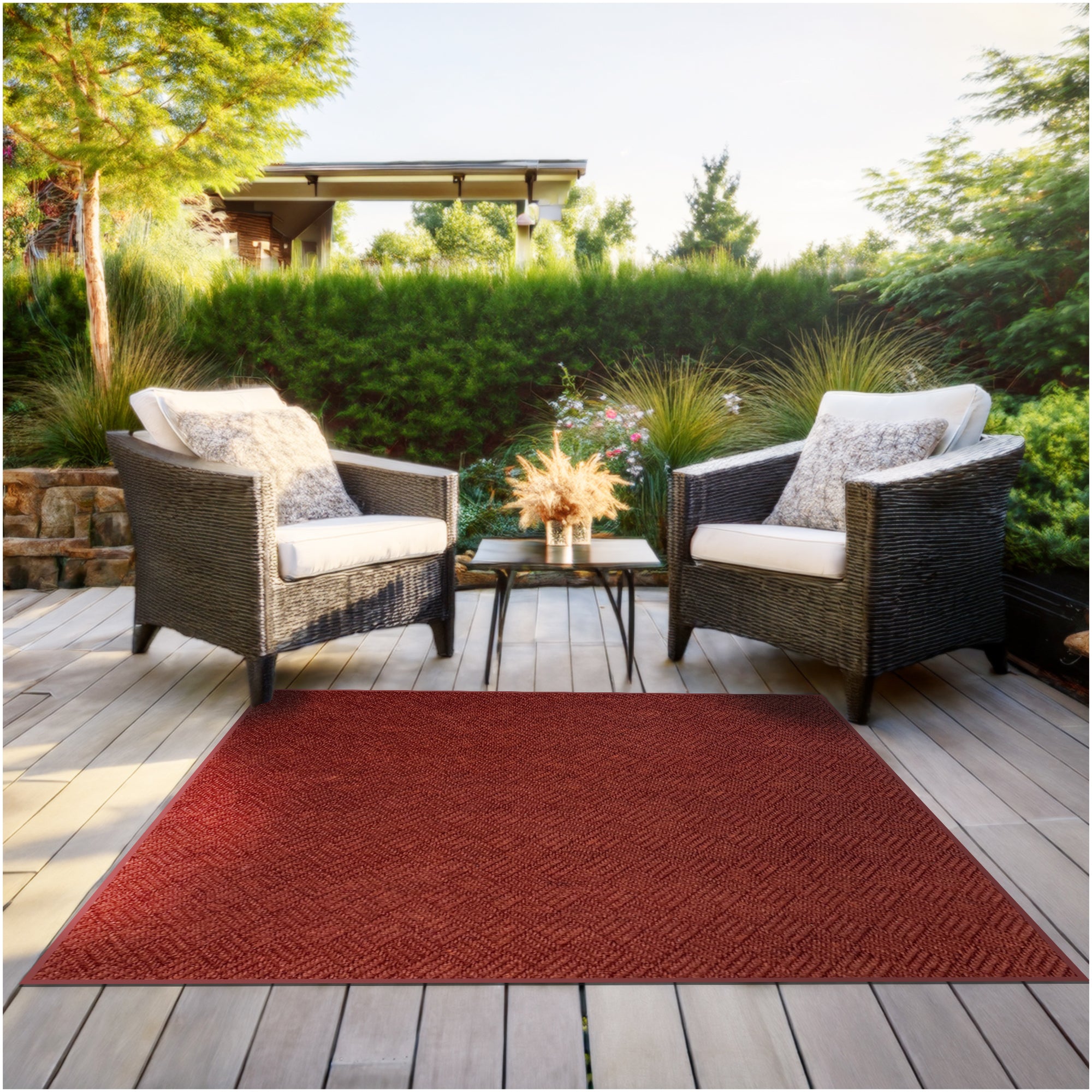 Dreamweaver Indoor/Outdoor Area Rug | Custom Size & Shape, 1/4" Thick