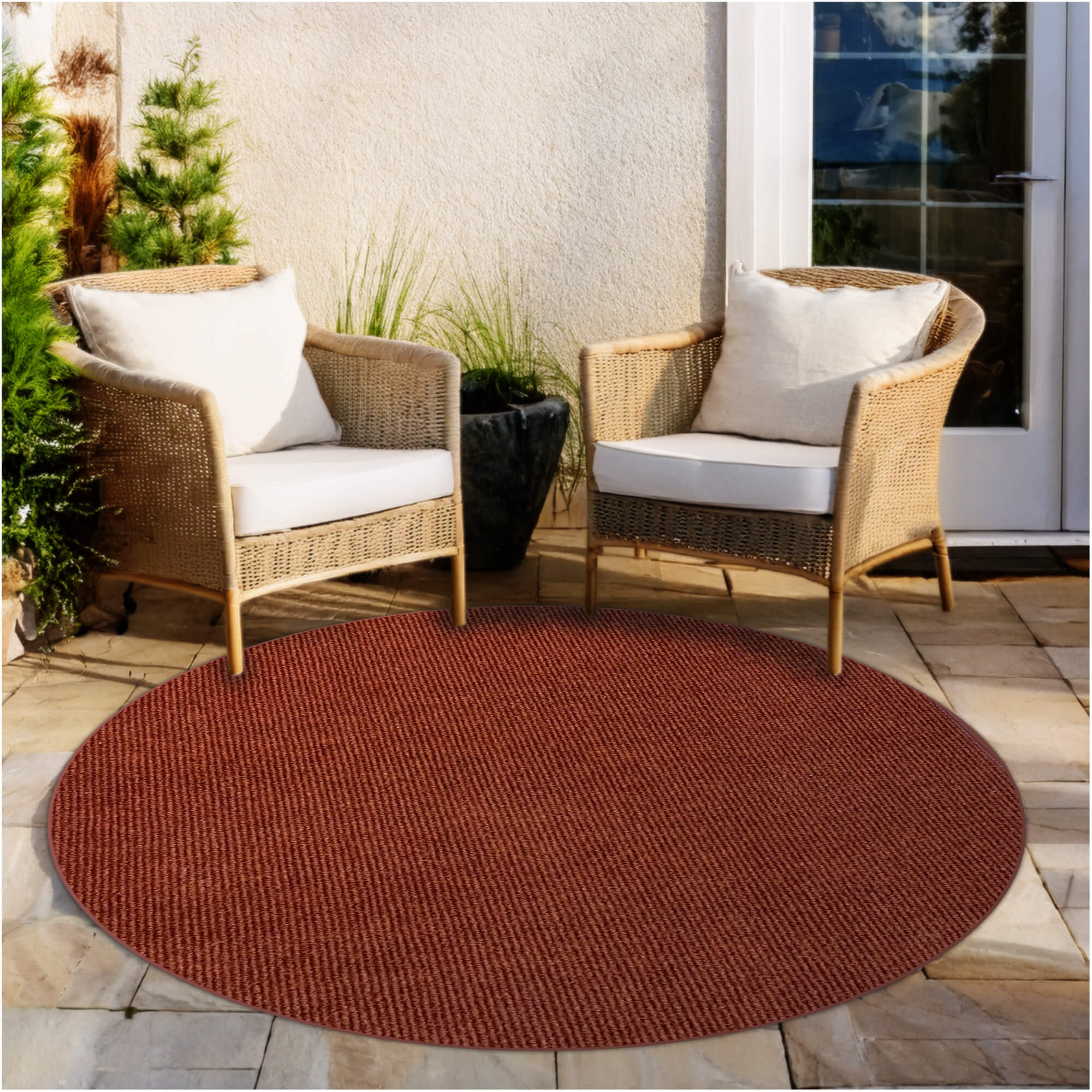 Summerstock Indoor/Outdoor Rug | Custom Size, Durable 1/4" Thick