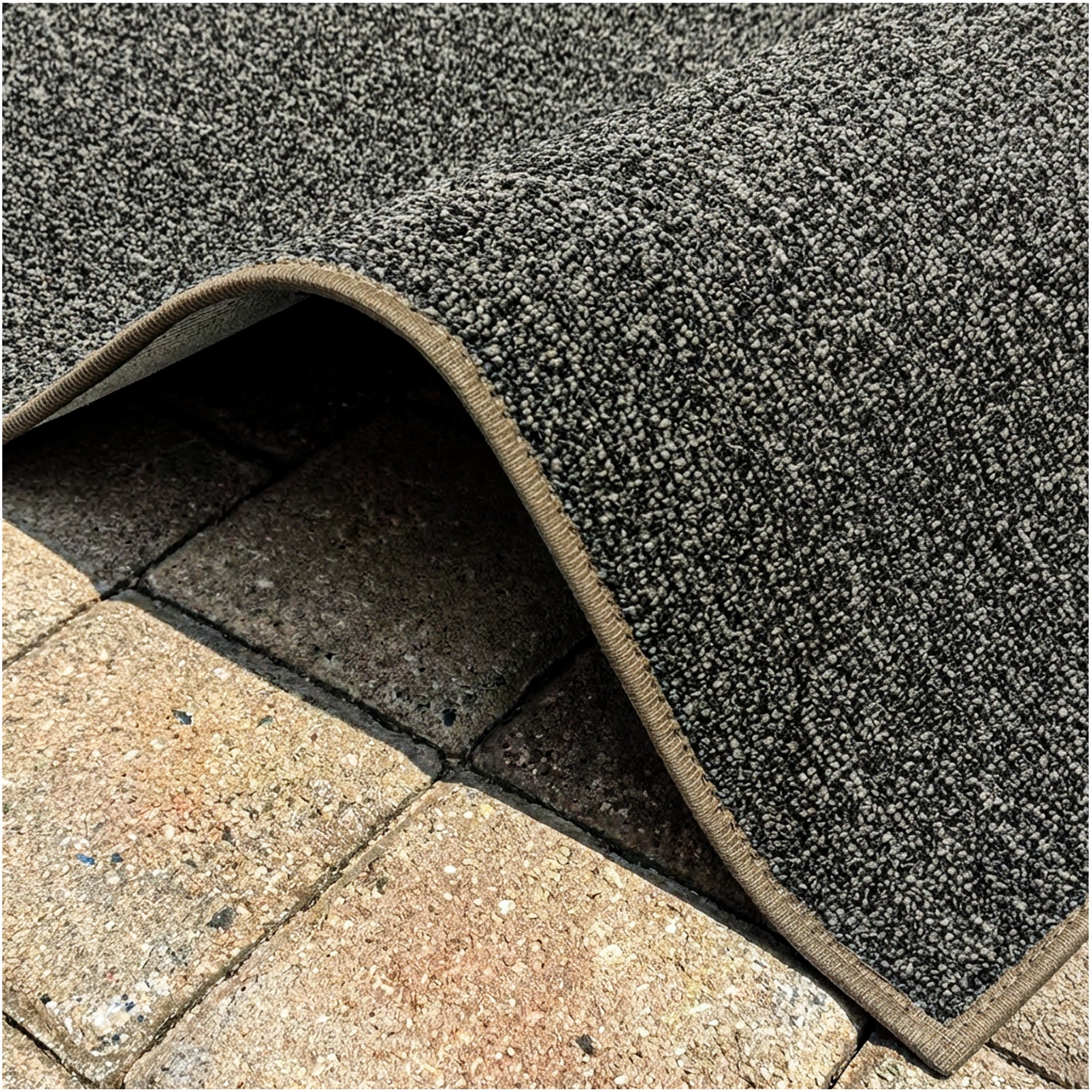 Casual Boucle Indoor/Outdoor Area Rug – Custom Sizes, 6 Colors