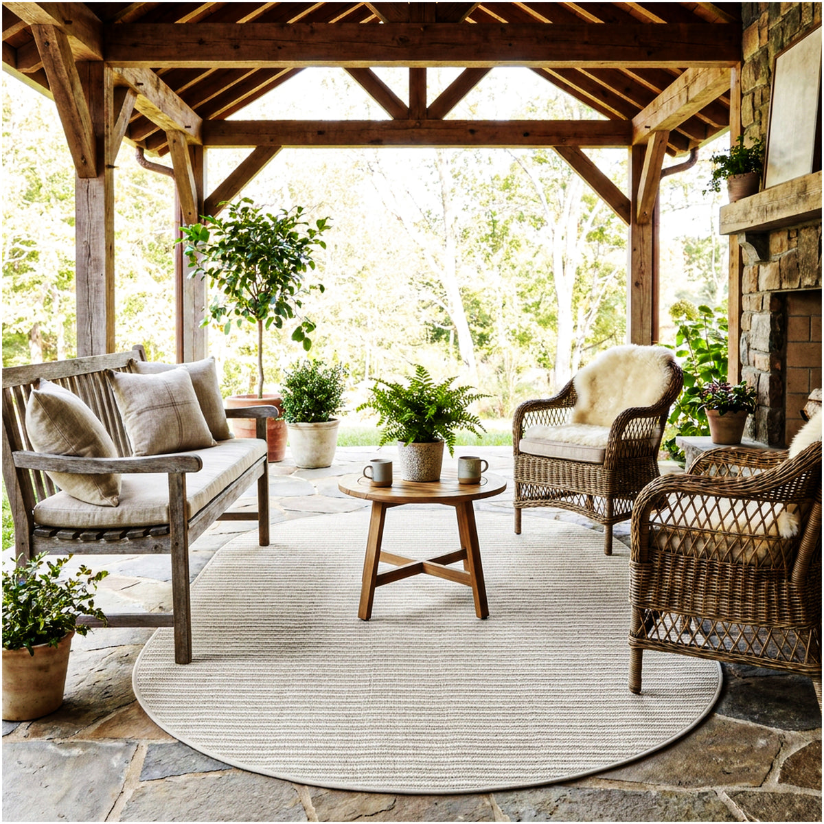 Antigua Indoor & Outdoor Area Rug – Custom Cut Carpet