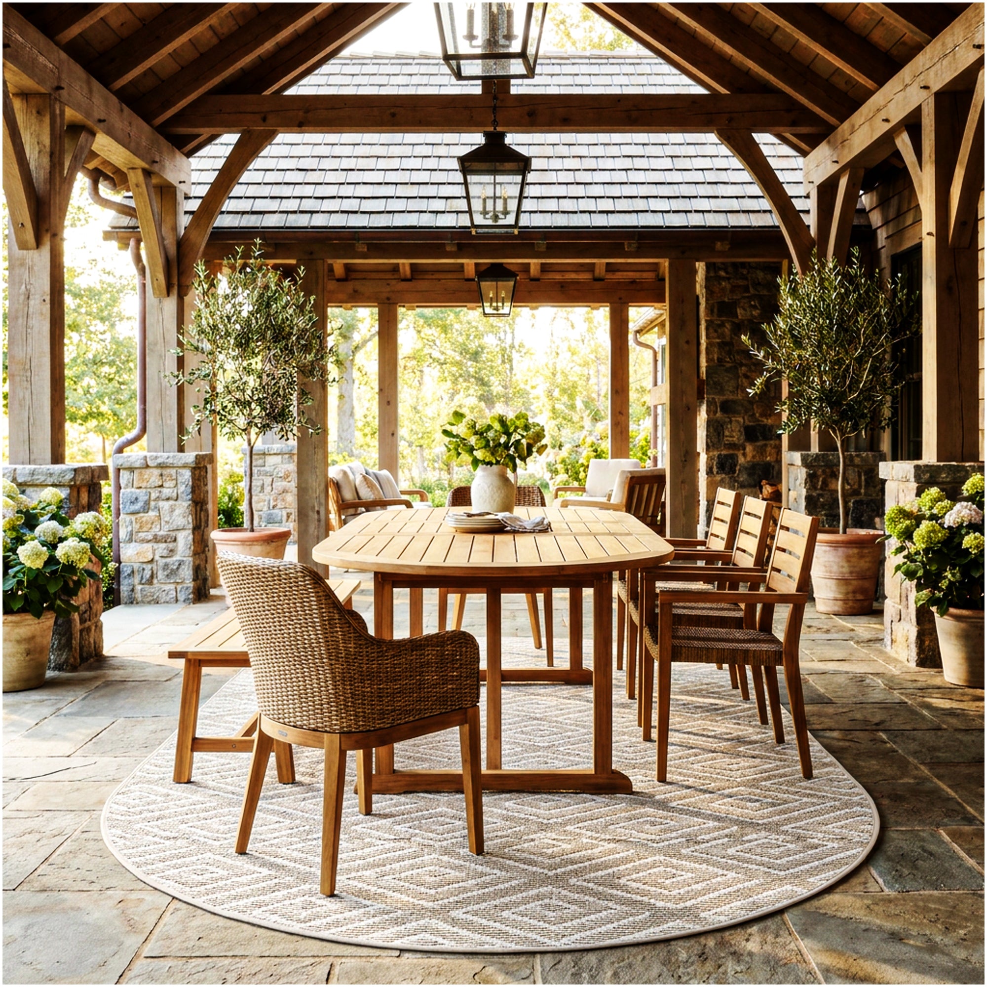 Curacao Custom Cut Indoor & Outdoor Area Rug – Custom Sizes