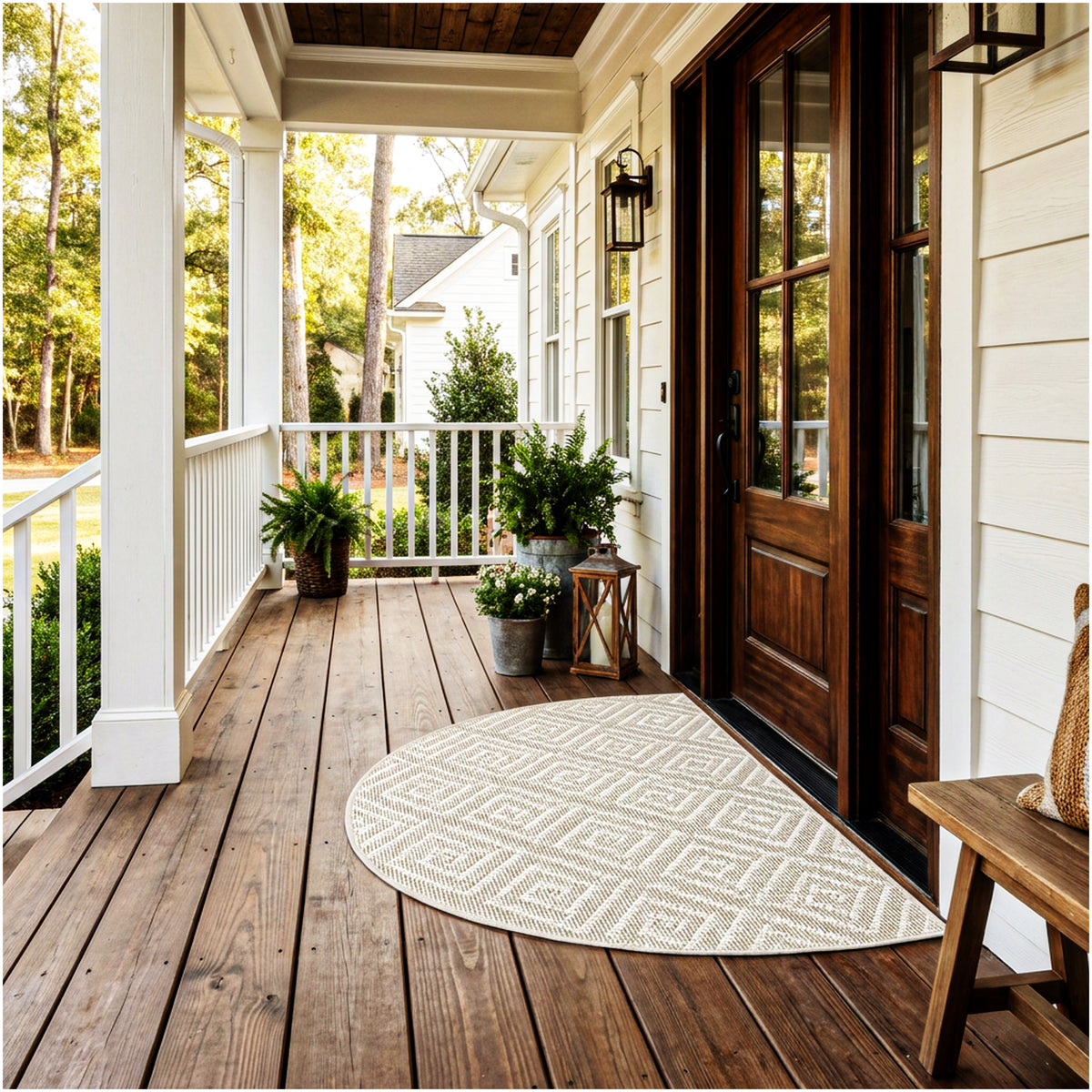 Curacao Custom Cut Indoor & Outdoor Area Rug – Custom Sizes