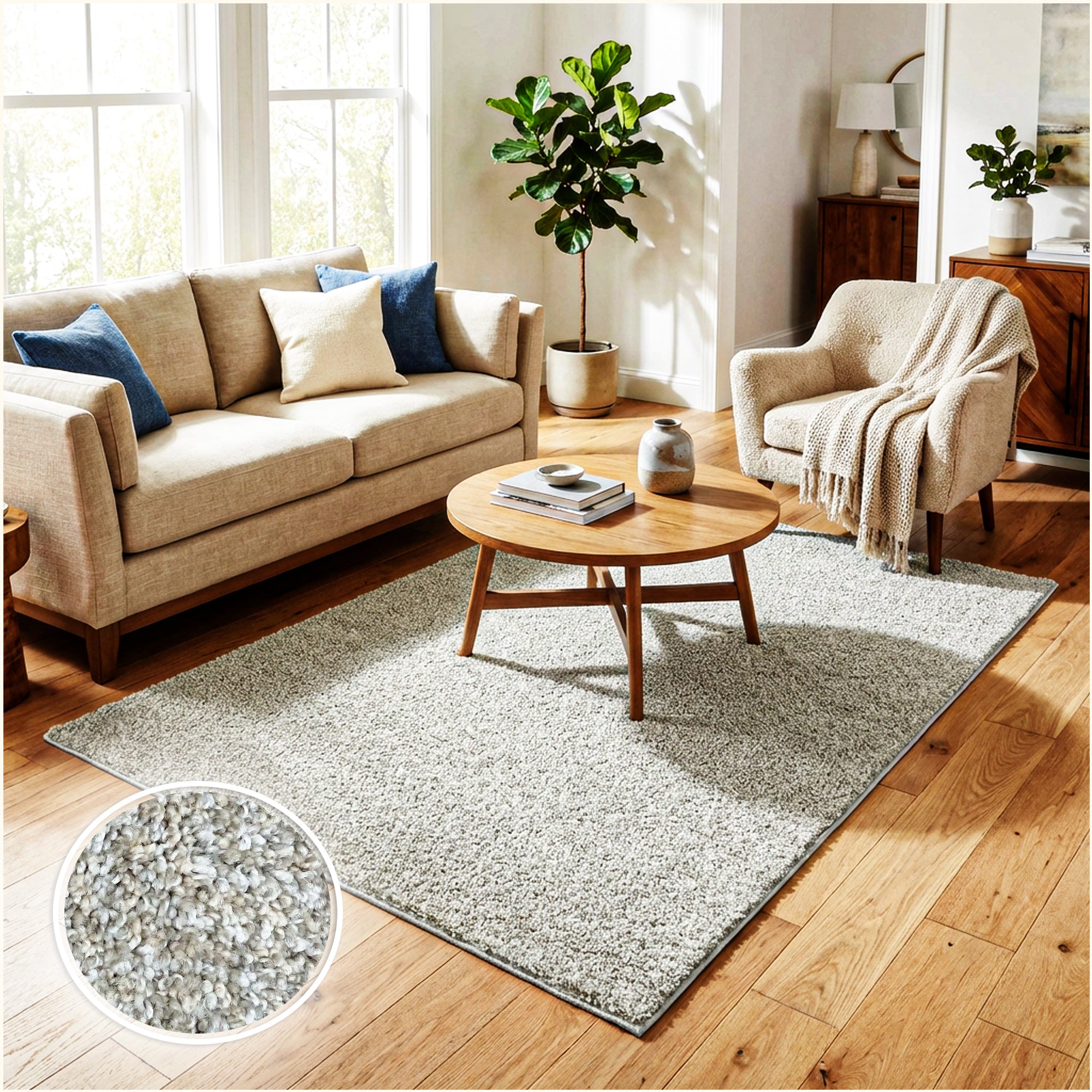 West Brow Indoor Frieze Area Rug Collection
