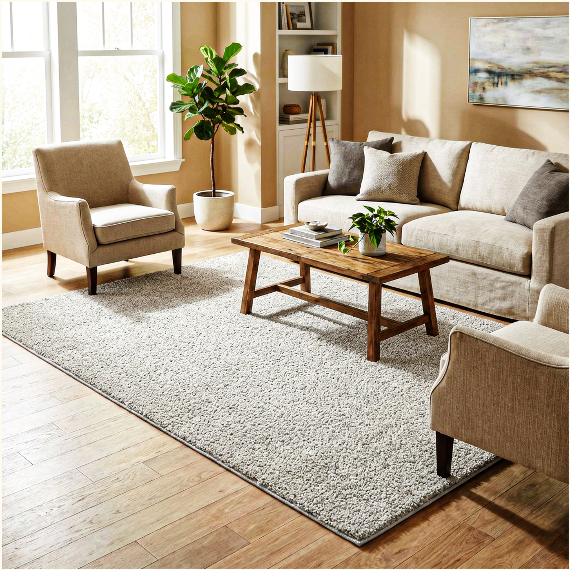 West Brow Indoor Frieze Area Rug Collection