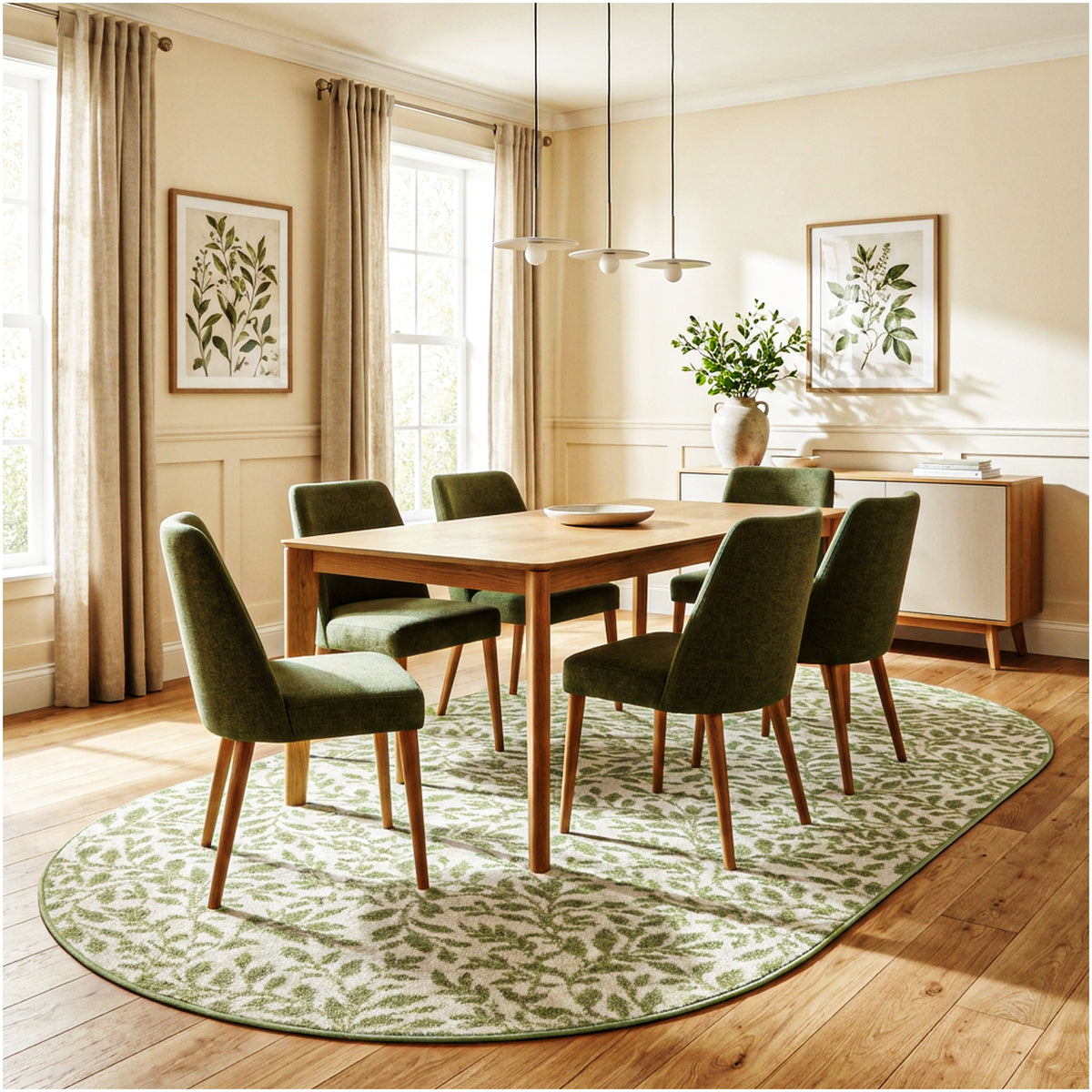 Milliken Hidden Trail Nature Pattern Indoor Area Rug – Custom Sizes