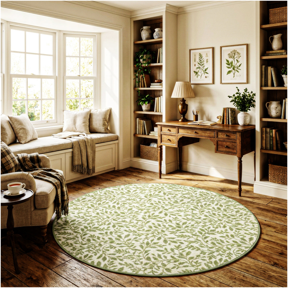 Milliken Hidden Trail Nature Pattern Indoor Area Rug – Custom Sizes