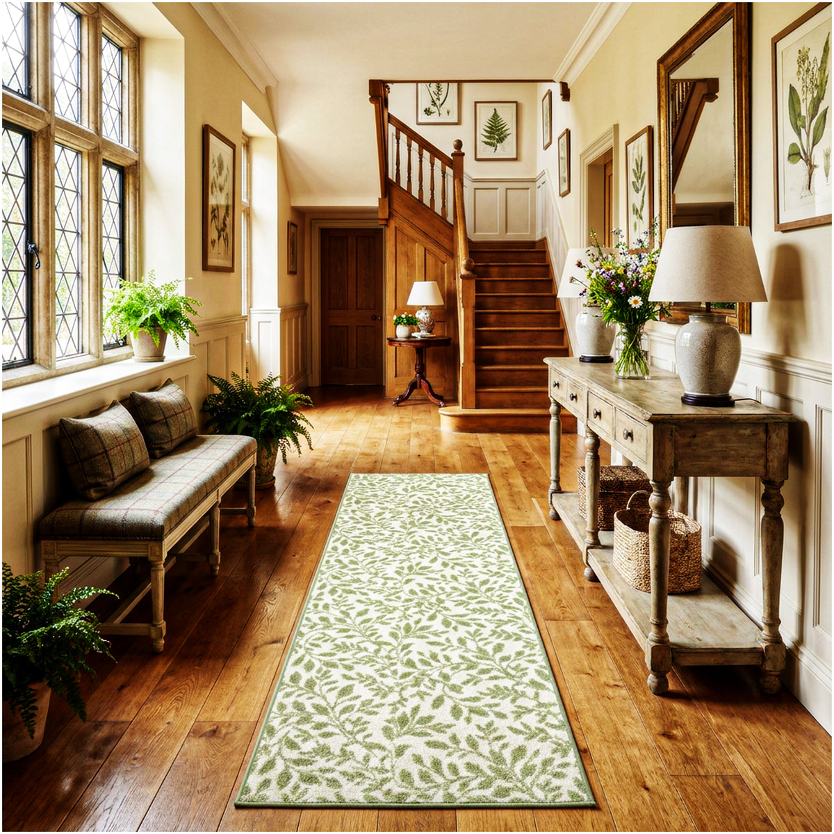 Milliken Hidden Trail Nature Pattern Indoor Area Rug – Custom Sizes