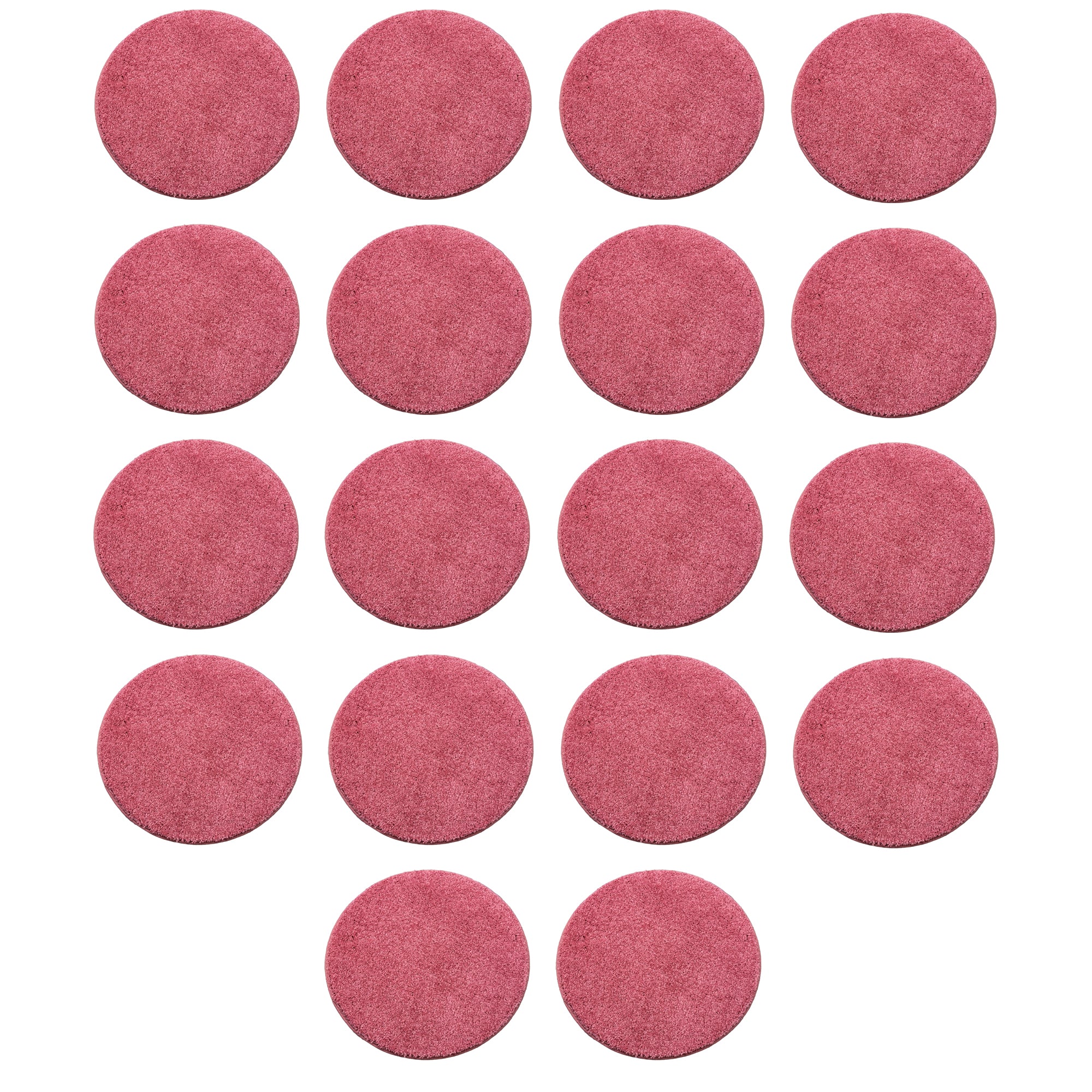 Children’s Classroom Carpet Circle Seats – Multiple Colors | 18” Round Soft Floor Cushions