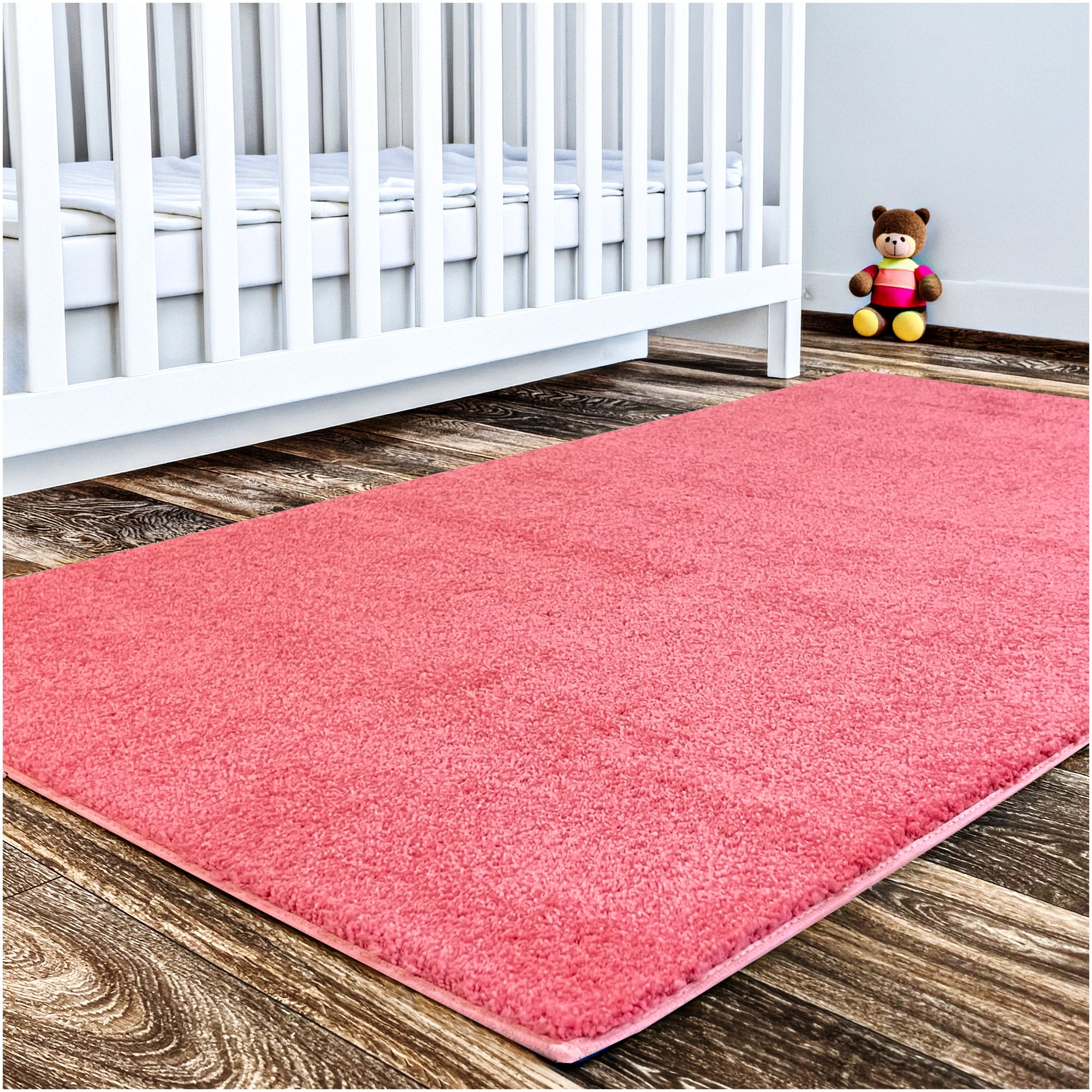 Kid Crossing Soft Area Rug – Colorful Collection, Custom Sizes Available