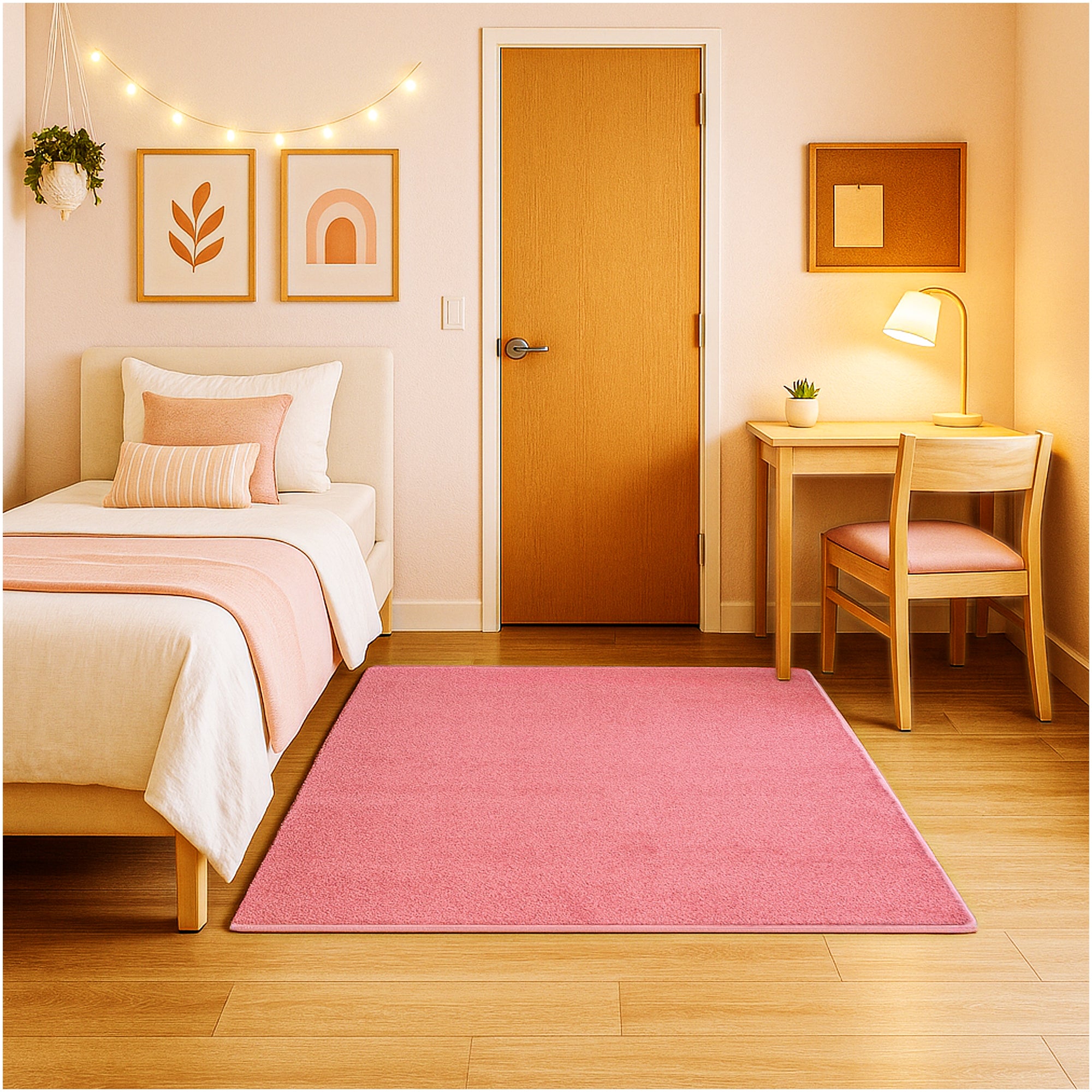 Kid Crossing Soft Area Rug – Colorful Collection, Custom Sizes Available