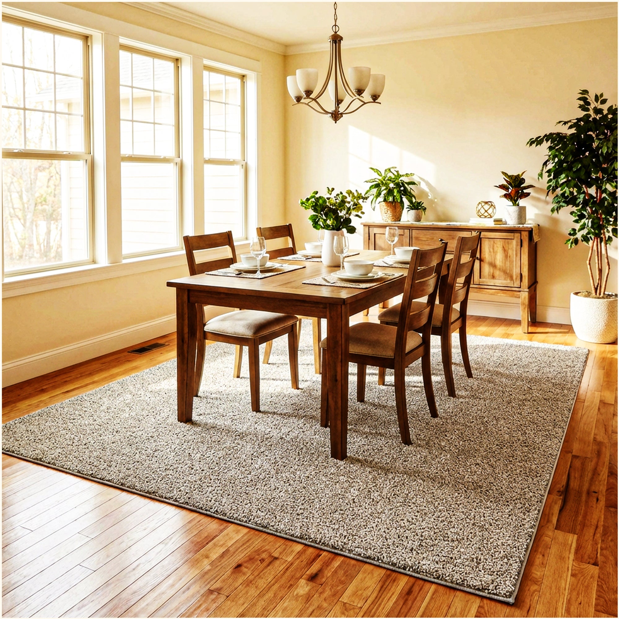 West Brow Indoor Frieze Area Rug Collection