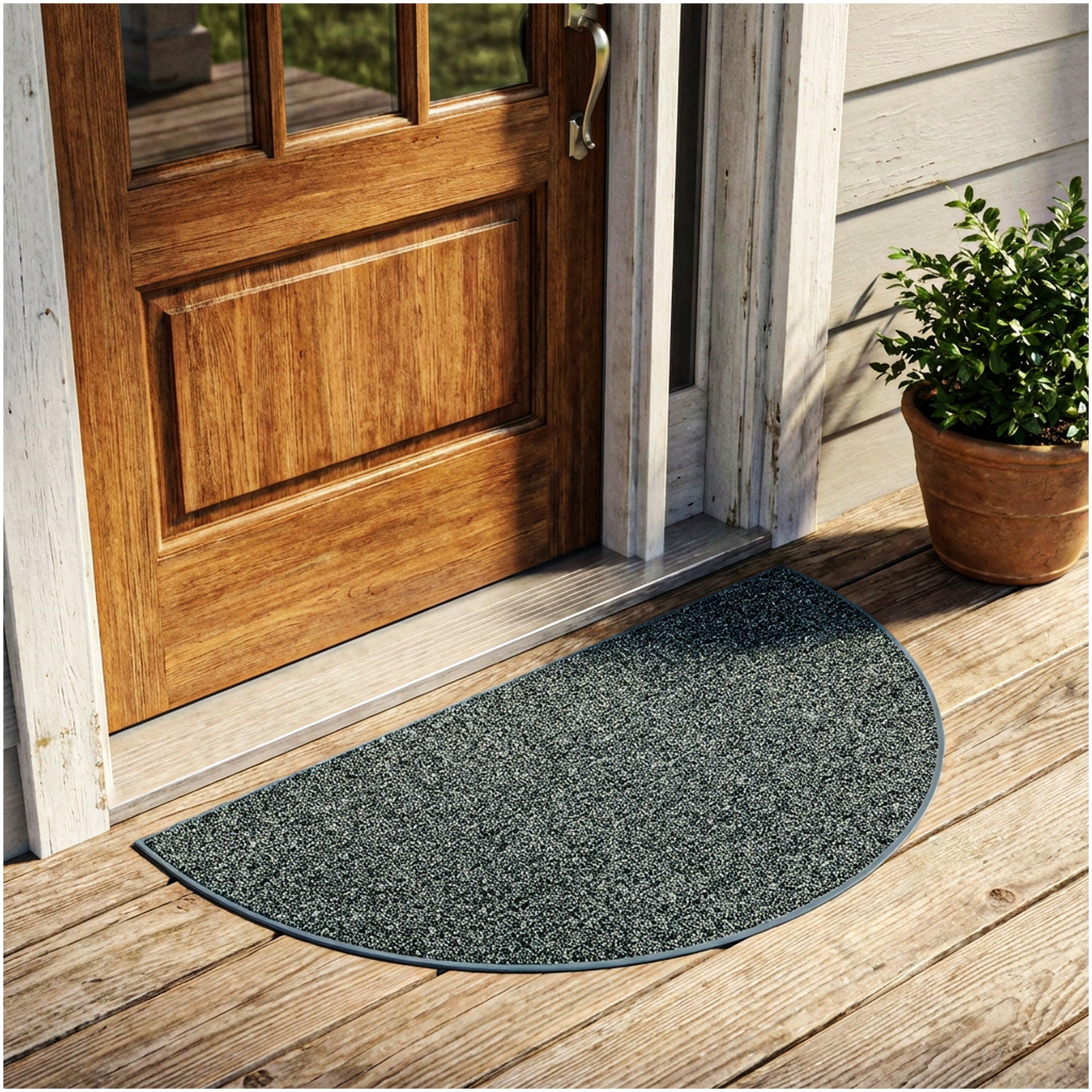 Garden Escape Indoor/Outdoor Area Rug with Premium Bound Edges – 6 Colors