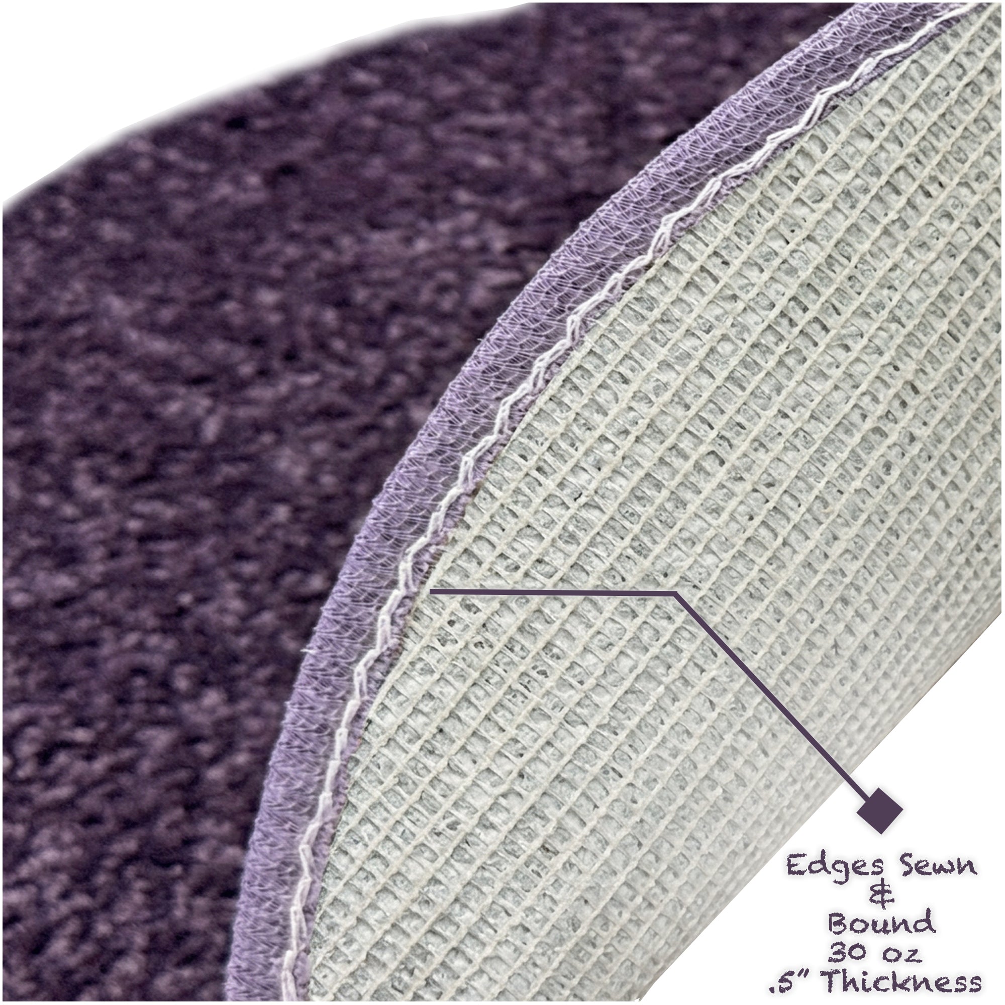 Children’s Classroom Carpet Circle Seats – Multiple Colors | 18” Round Soft Floor Cushions