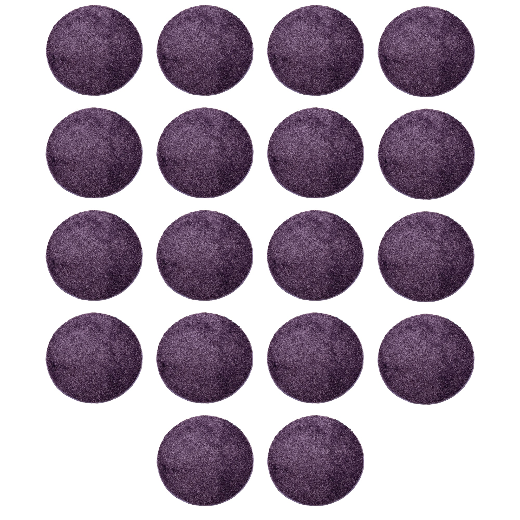 Children’s Classroom Carpet Circle Seats – Multiple Colors | 18” Round Soft Floor Cushions