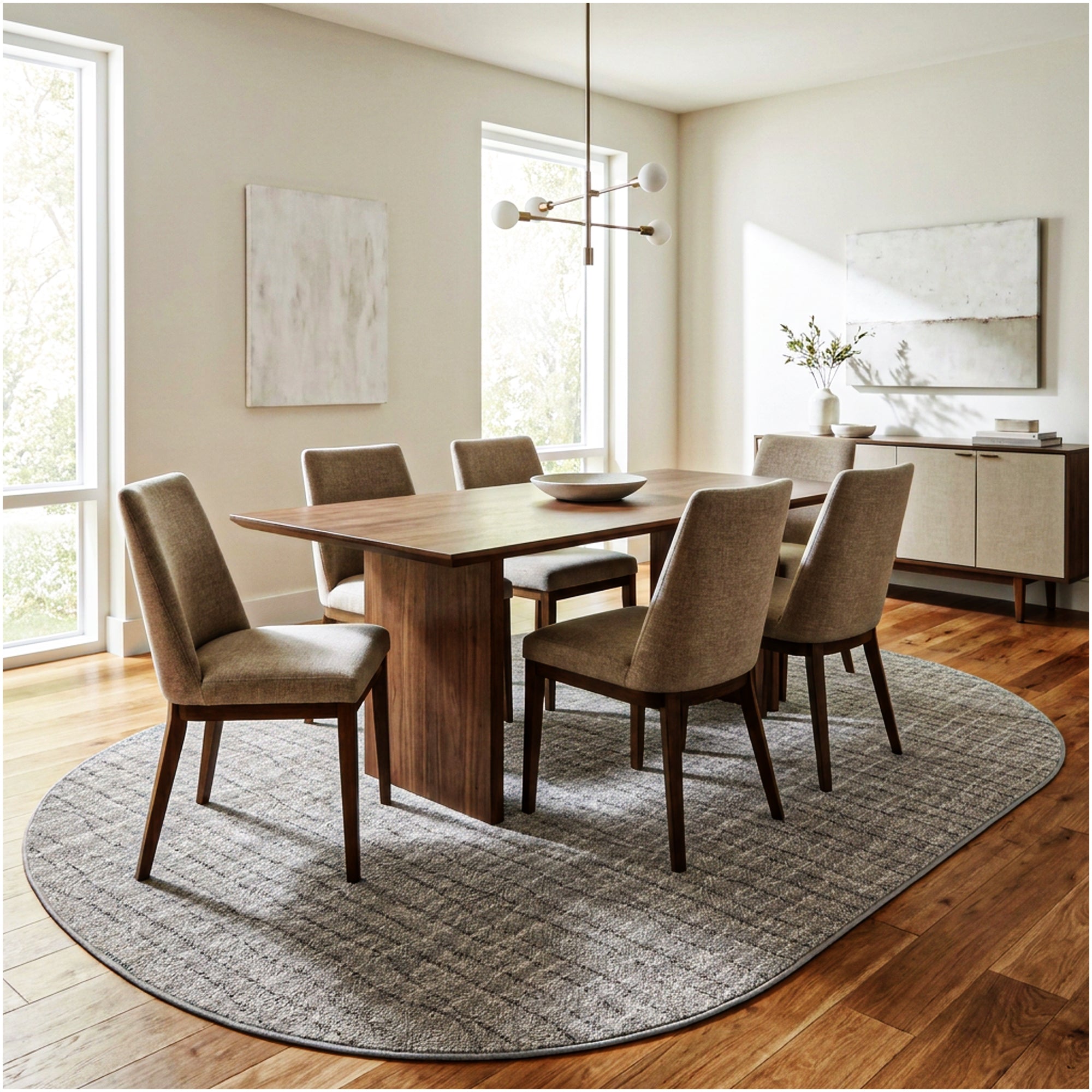 Milliken Modern Backdrop Pattern Indoor Area Rug – Custom Sizes