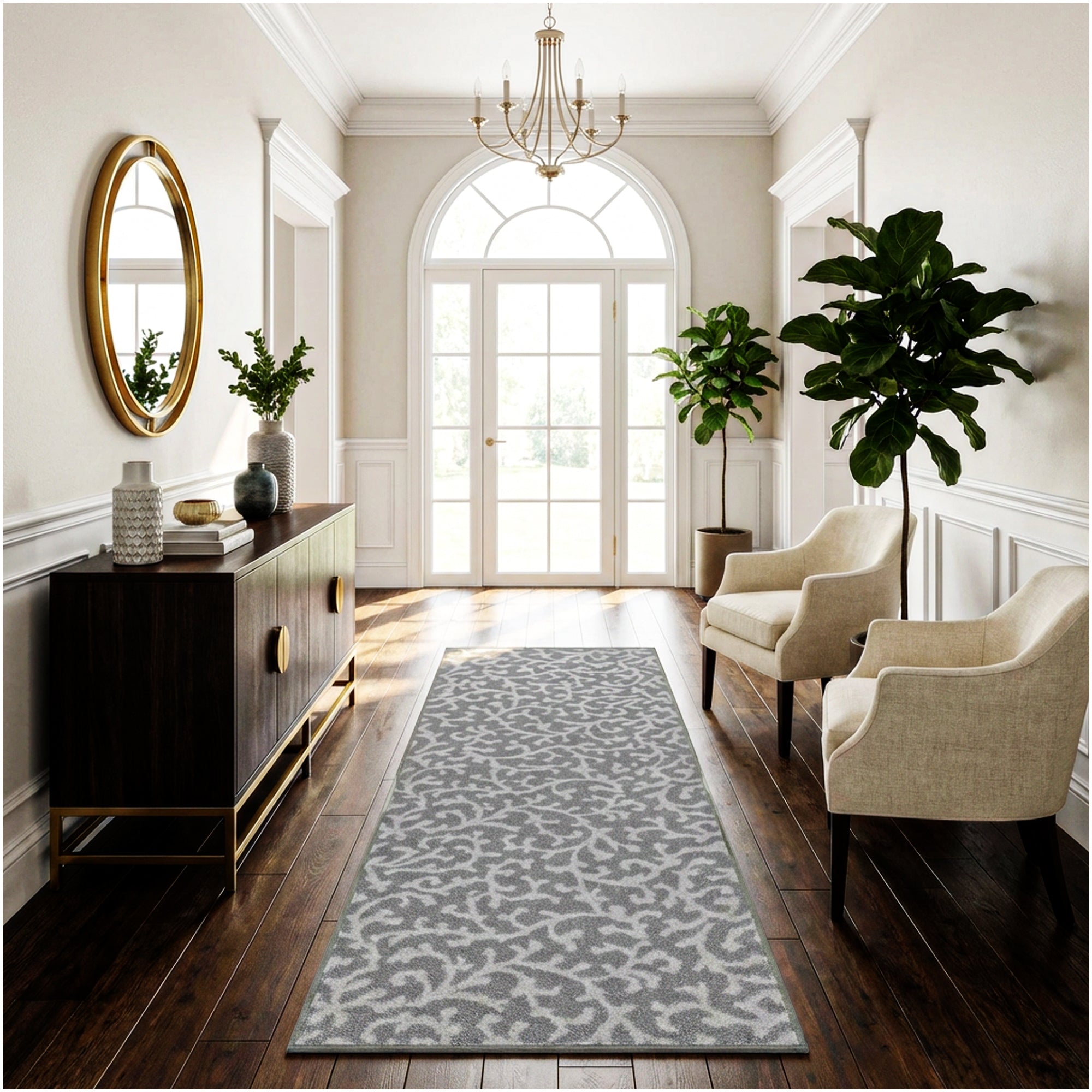 Milliken Coral Springs Indoor Area Rug | Standard Sizes & Color Options