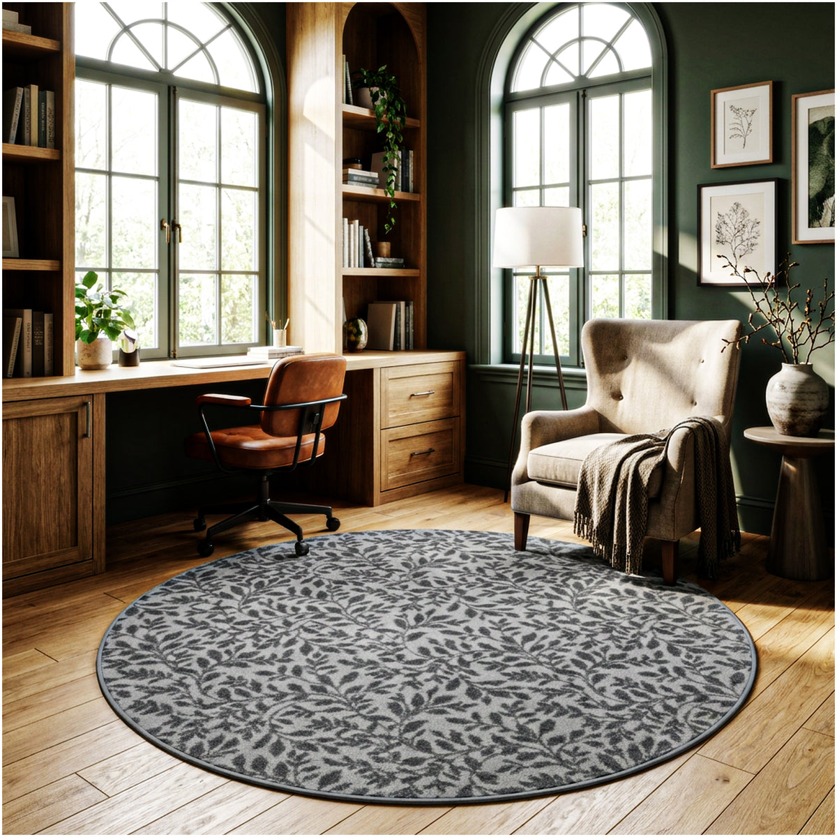 Milliken Hidden Trail Nature Pattern Indoor Area Rug – Custom Sizes