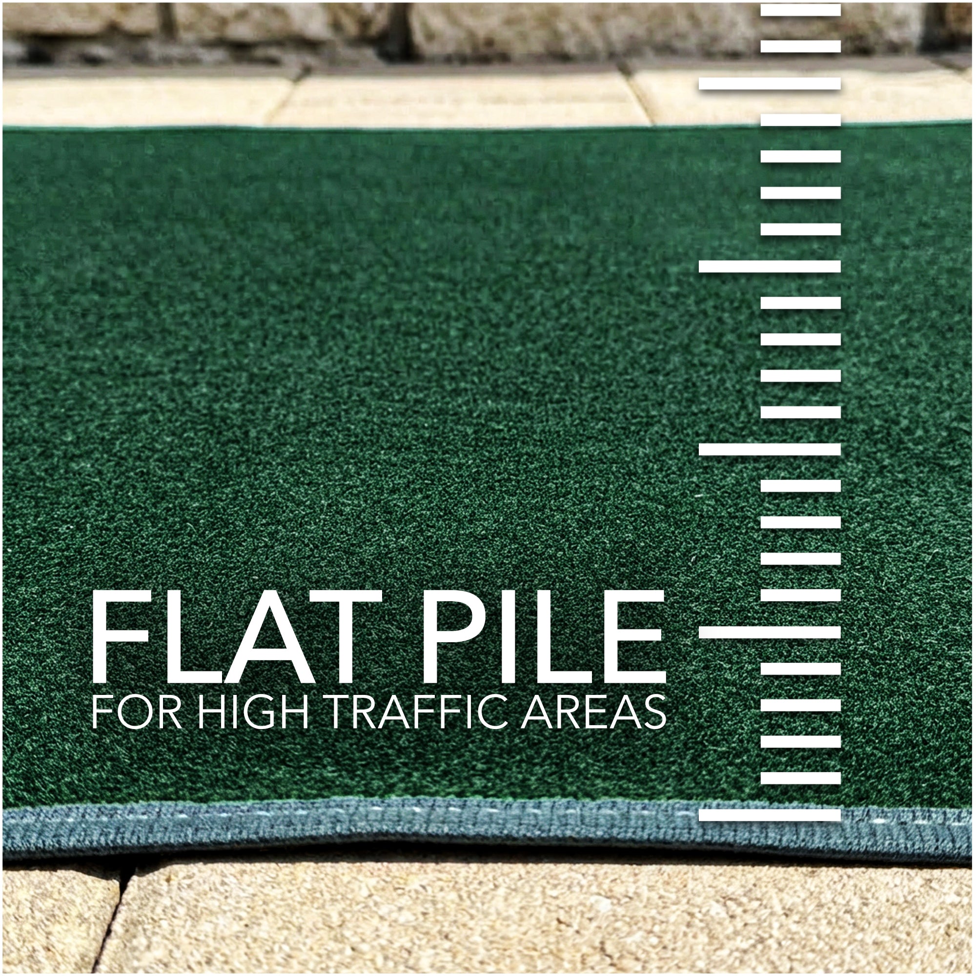 Valdosta Indoor Outdoor Carpet Rug – Durable, Soft, Custom Sizes