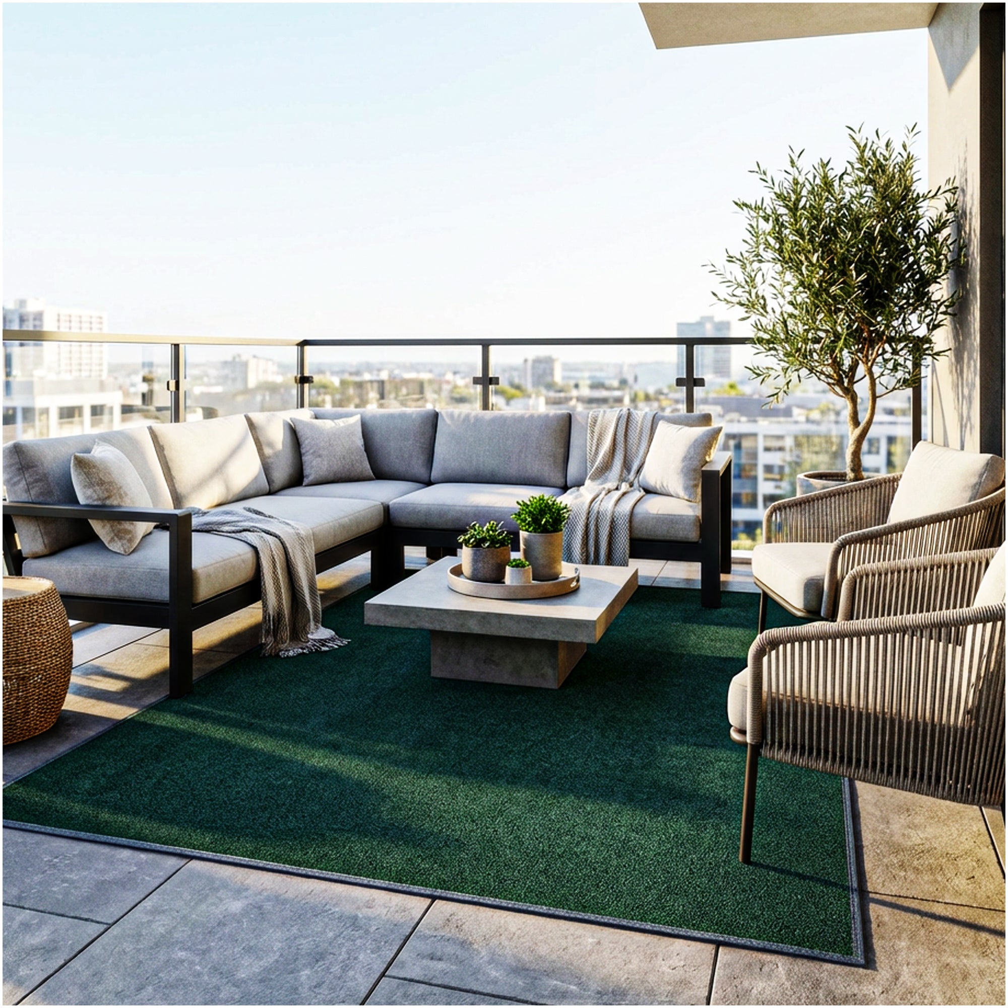 Valdosta Indoor Outdoor Carpet Rug – Durable, Soft, Custom Sizes