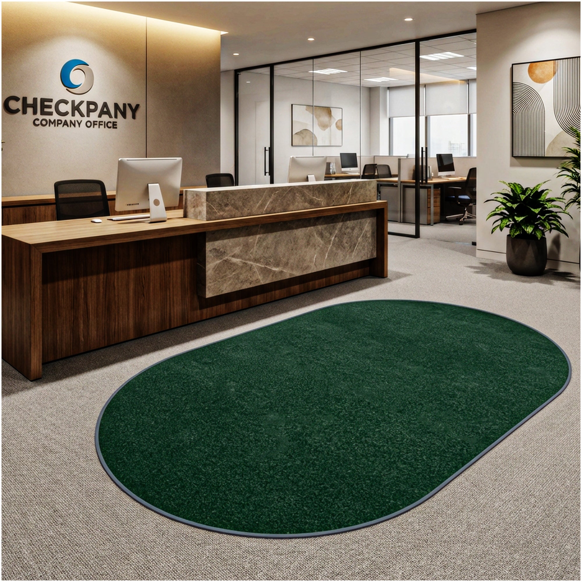 Valdosta Indoor Outdoor Carpet Rug – Durable, Soft, Custom Sizes