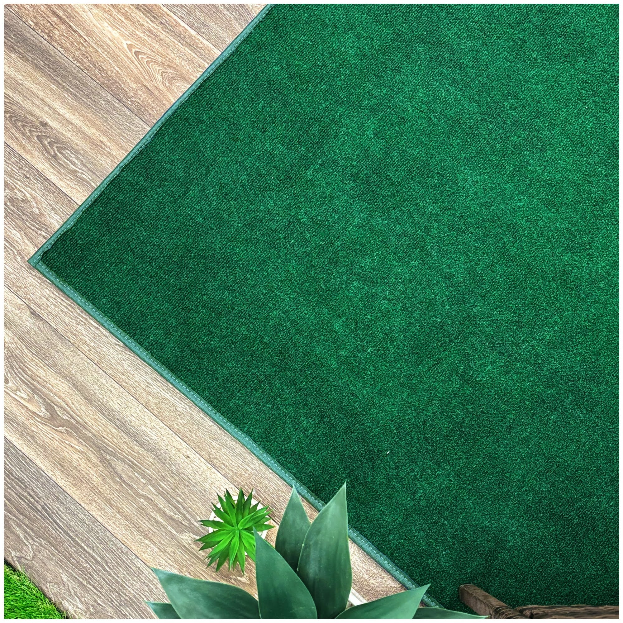 Ribbed Indoor-Outdoor Area Rug