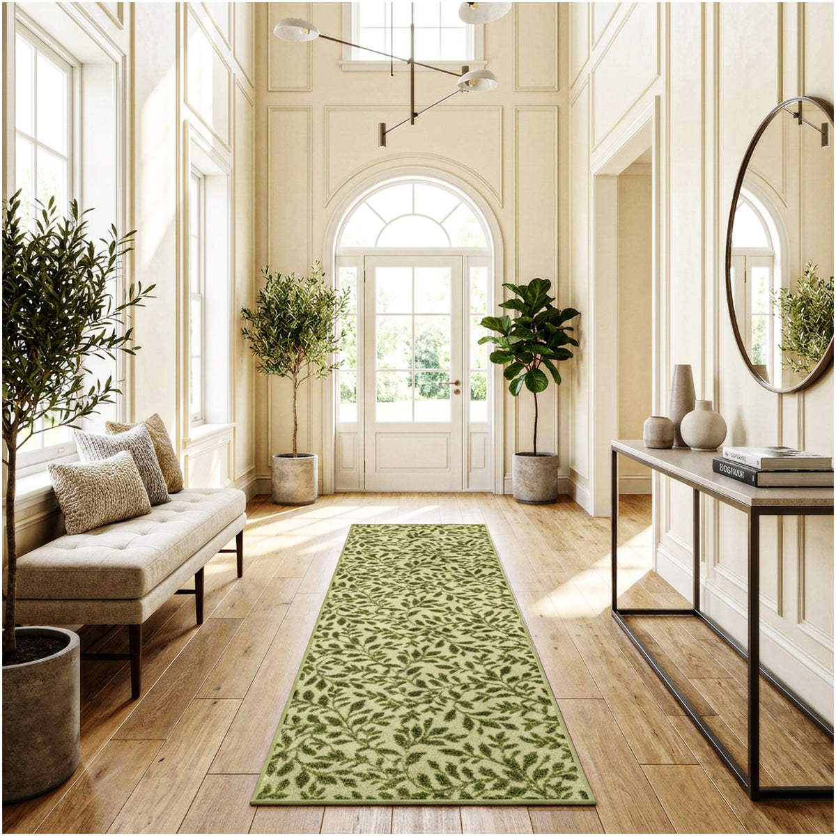 Milliken Hidden Trail Nature Pattern Indoor Area Rug – Custom Sizes